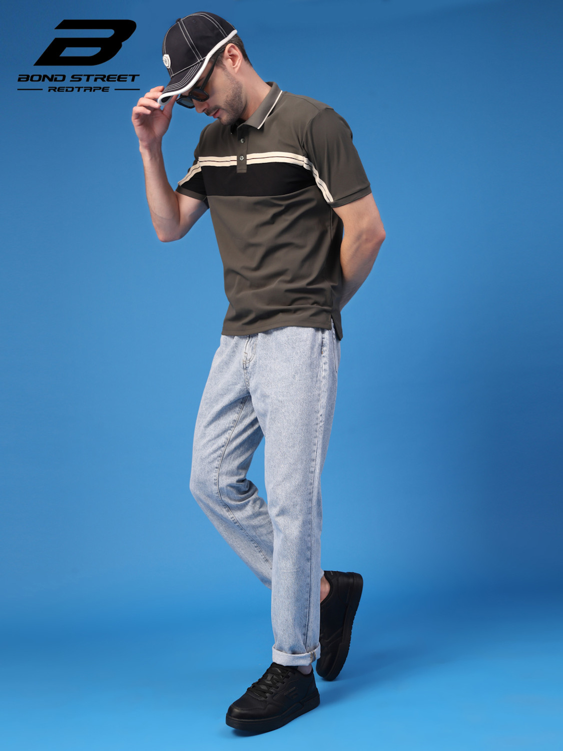Image of Bond Street By Red Tape Men's Casual Sneakers | Stylish & Comfortable Fashion Sneakers For Men