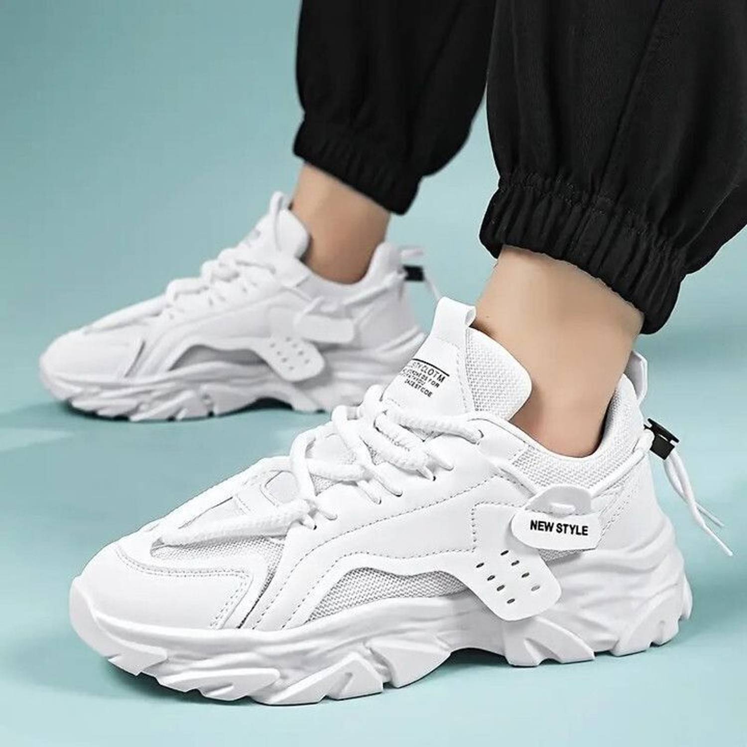 Layasa Sneakers For Men White - Image 4