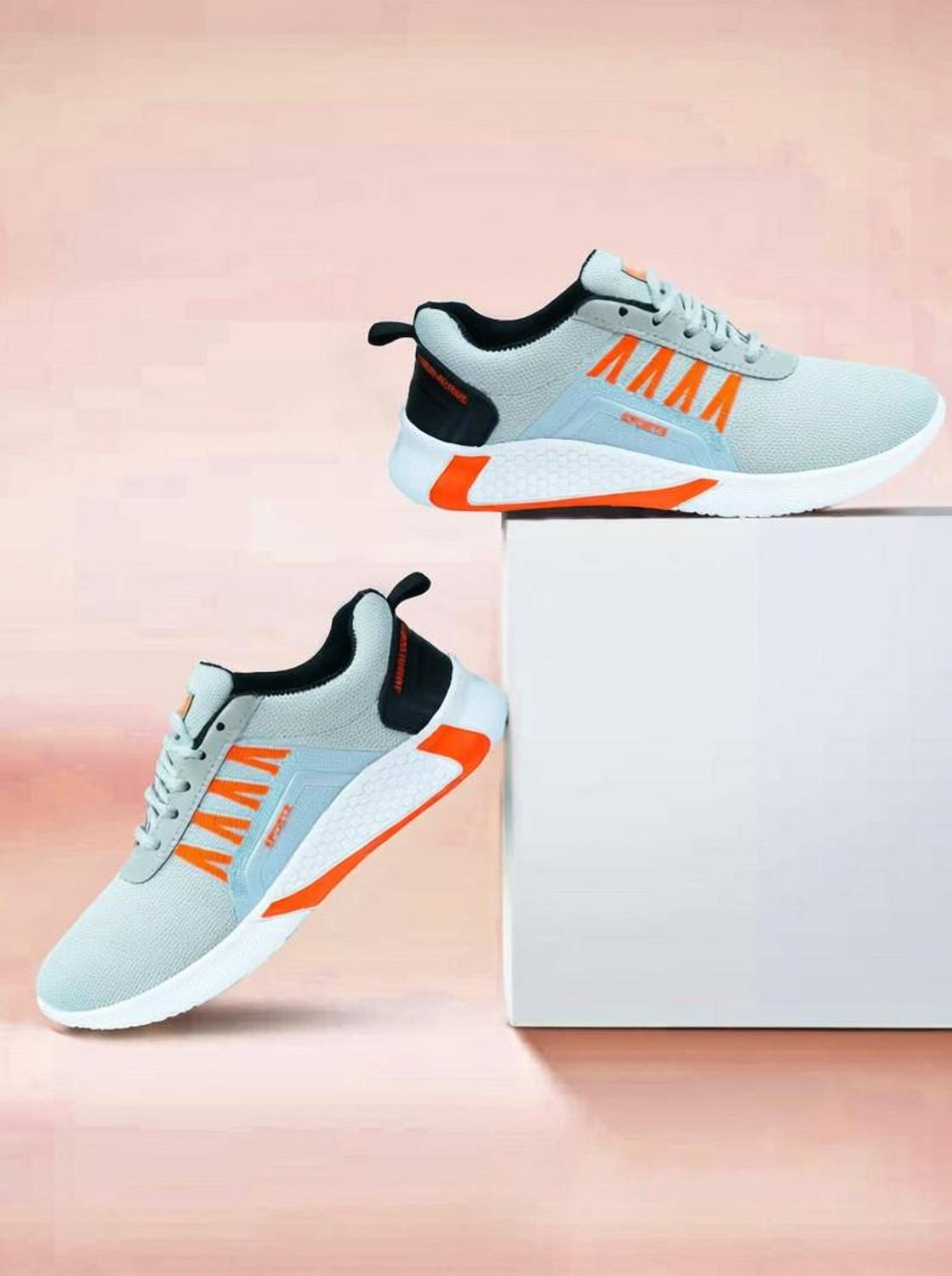 Free Kicks FK-444 Stylish Running Shoes For Men - Image 1