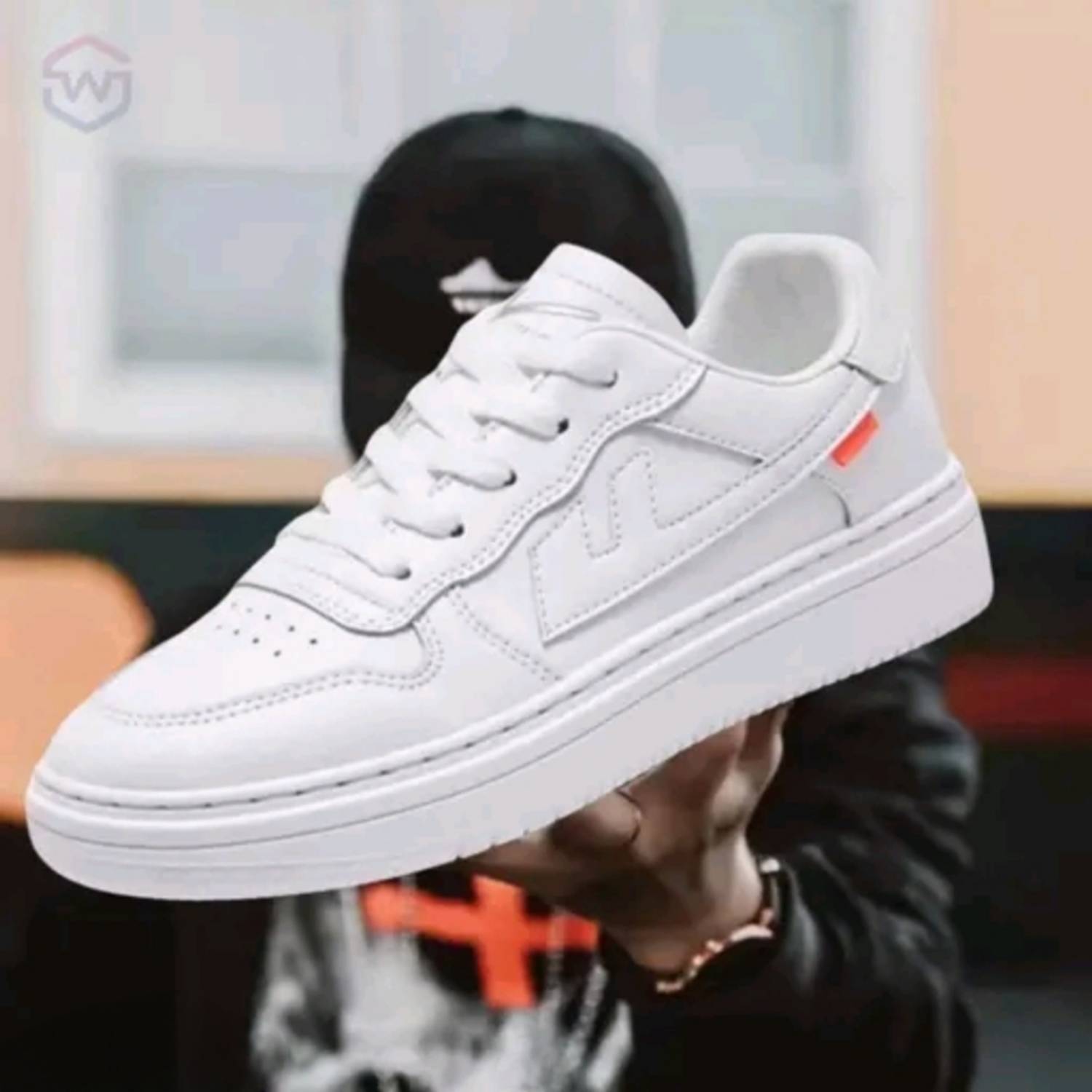Trend Zone Sneakers for Unisex, White