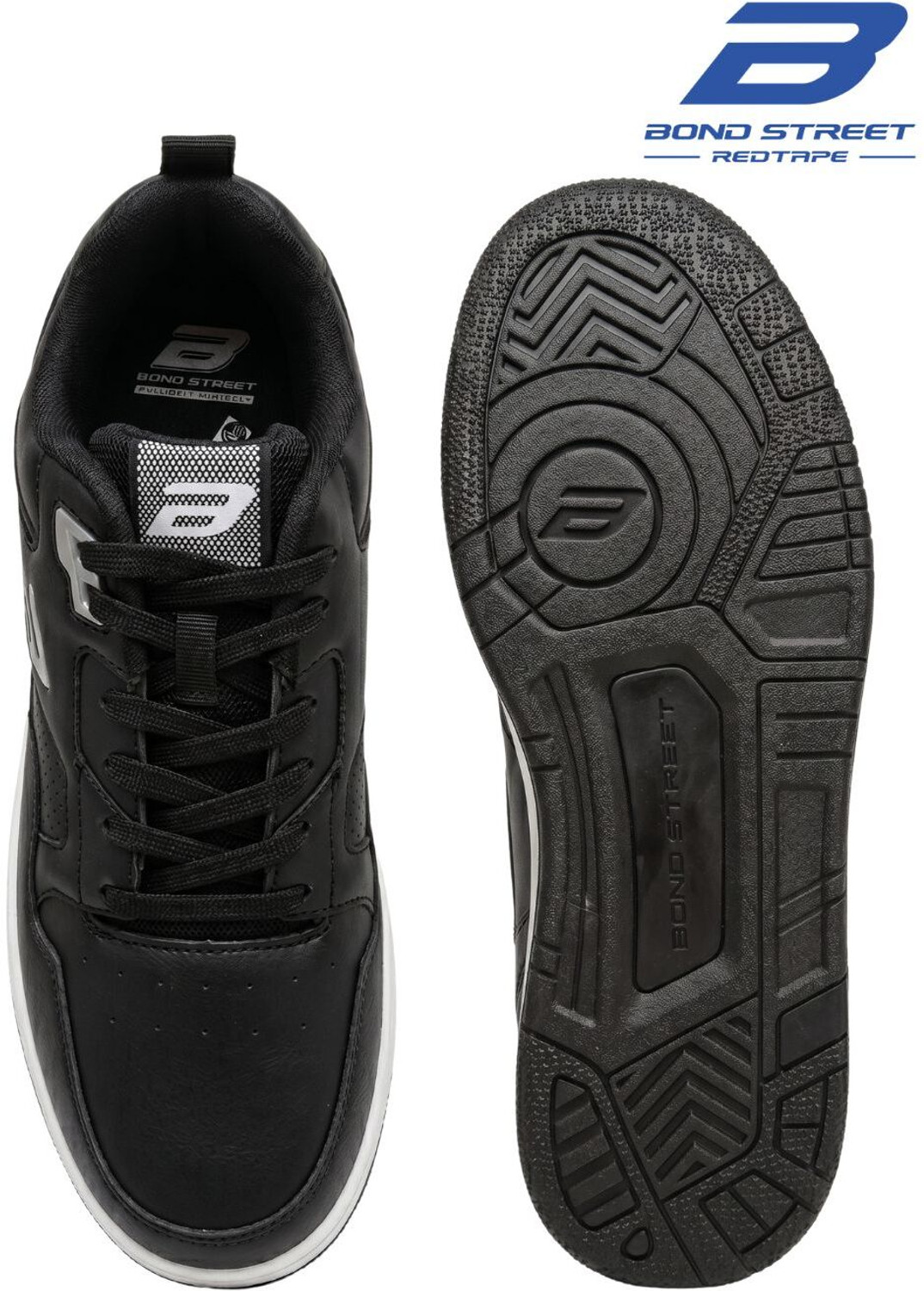 Image of Bond Street By Red Tape Men's Casual Sneakers | Lightweight, Comfortable & Durable Fashion Sneakers For Men