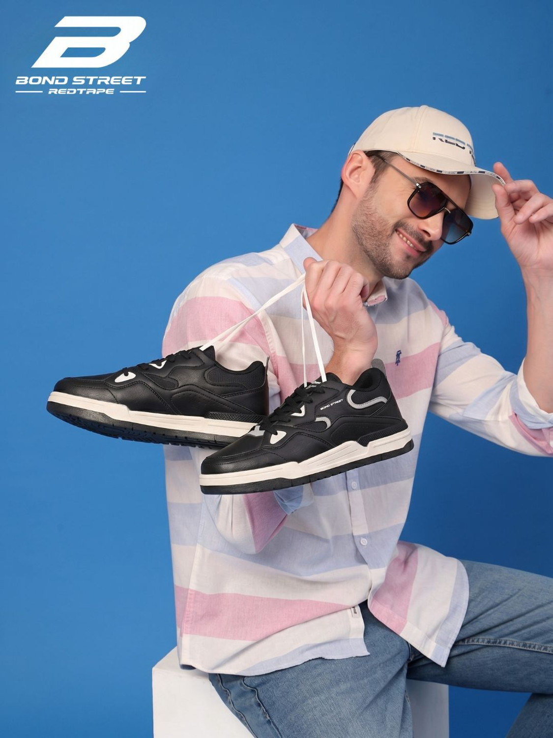 Image of Bond Street By Red Tape Men's Casual Sneakers | Stylish & Comfortable Sneakers For Men