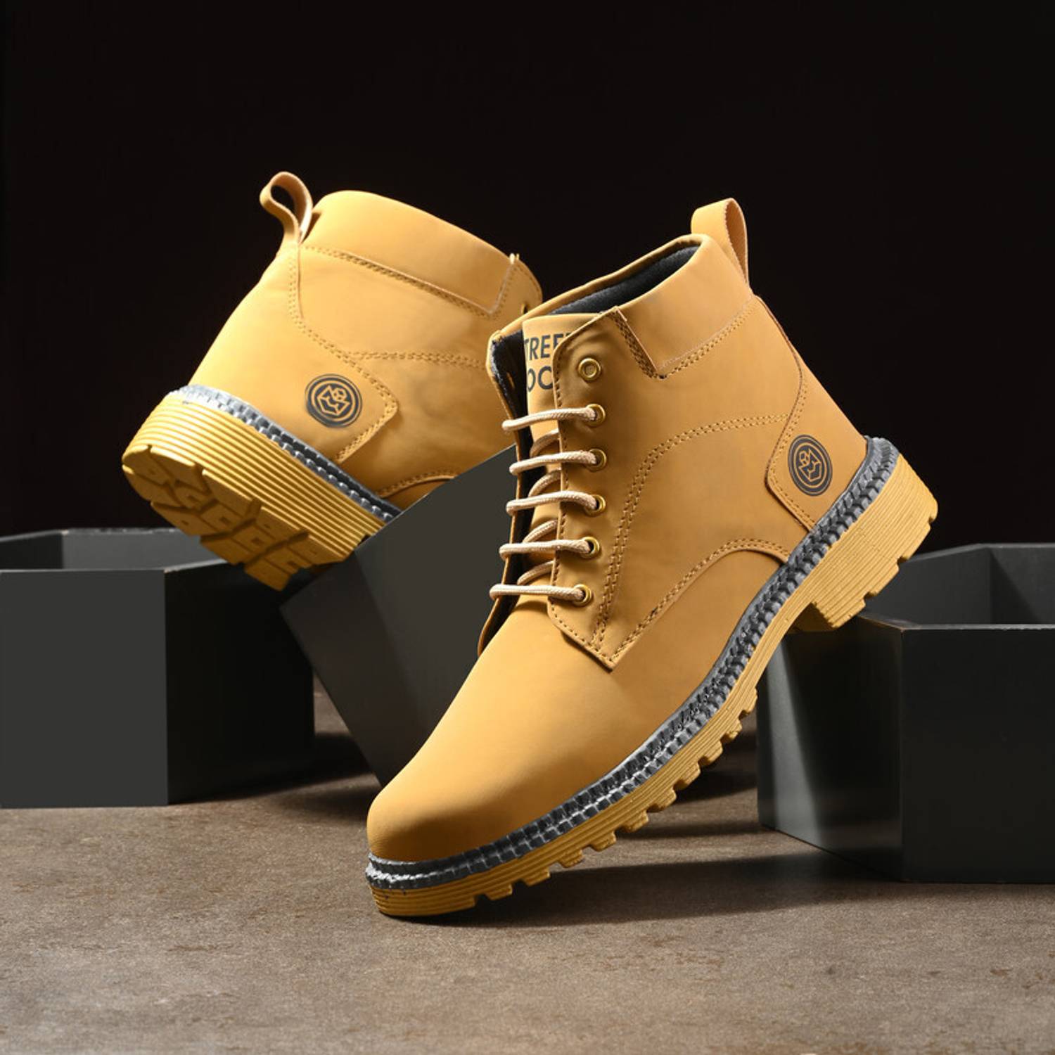 STREETLOOK Party High Top Boot for Men & Boys - Image 4