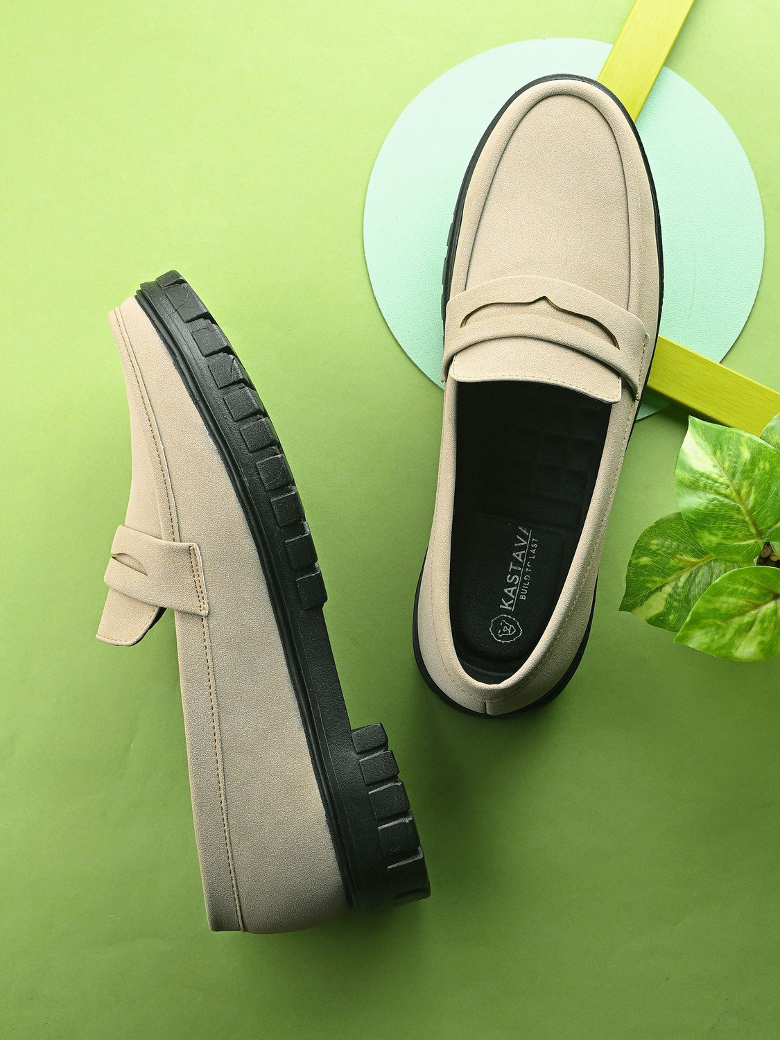 Image of KASTAVA Kastava KS-105S Casual Synthetic Slip-On Loafers For Men