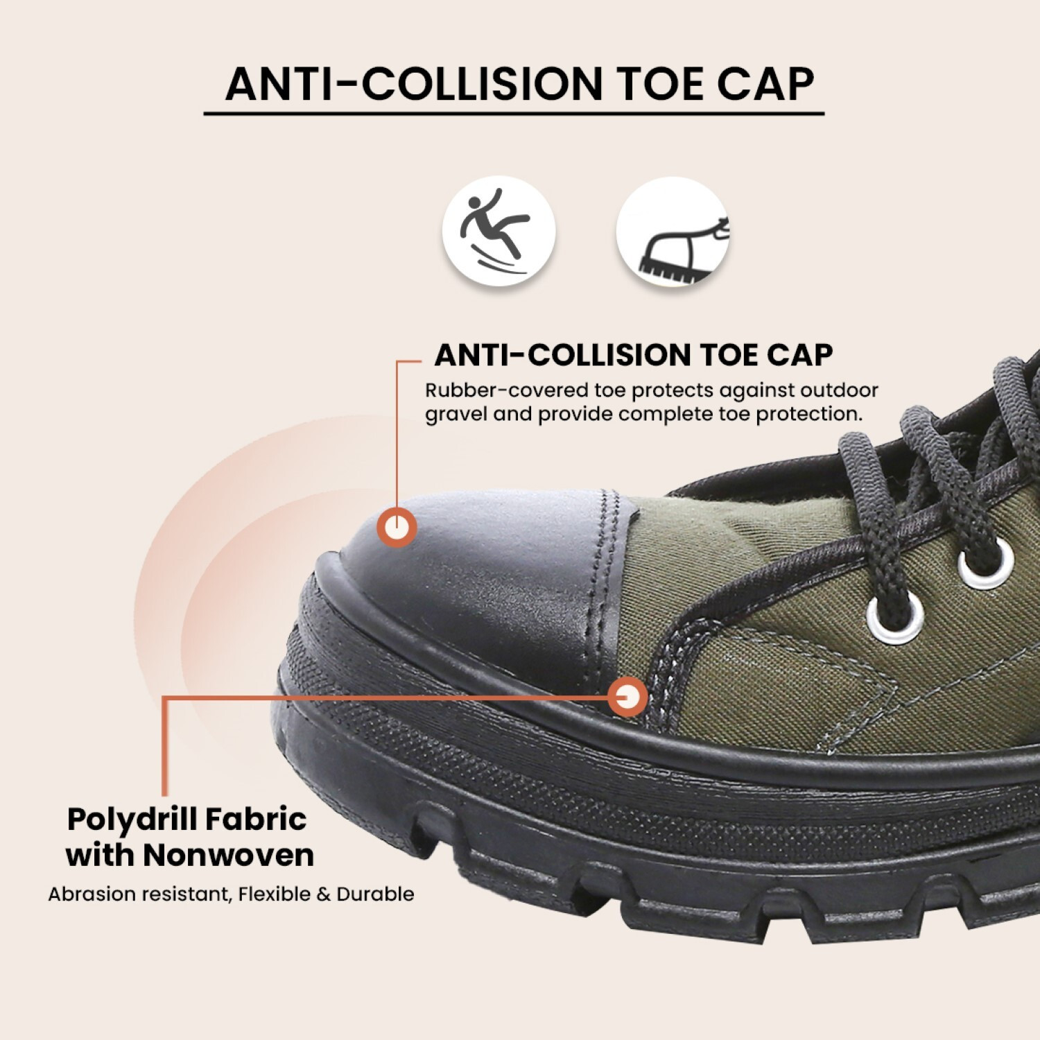 Image of Unistar Jungle Boots for Mountaineering | Mild Waterproof-Protection for Men's Outdoors For Men