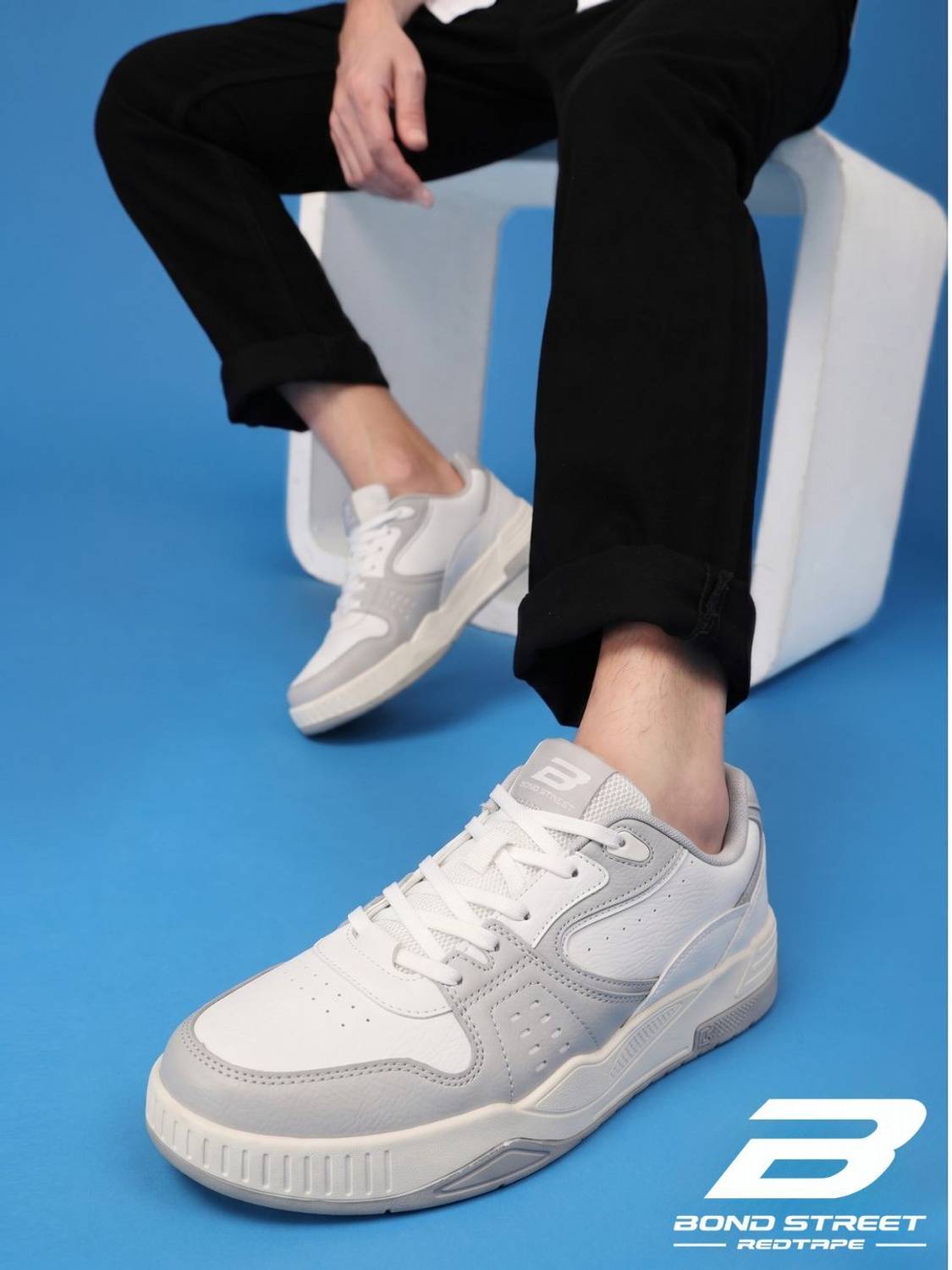 Bond Street Men's Casual Sneakers Red - Image 3
