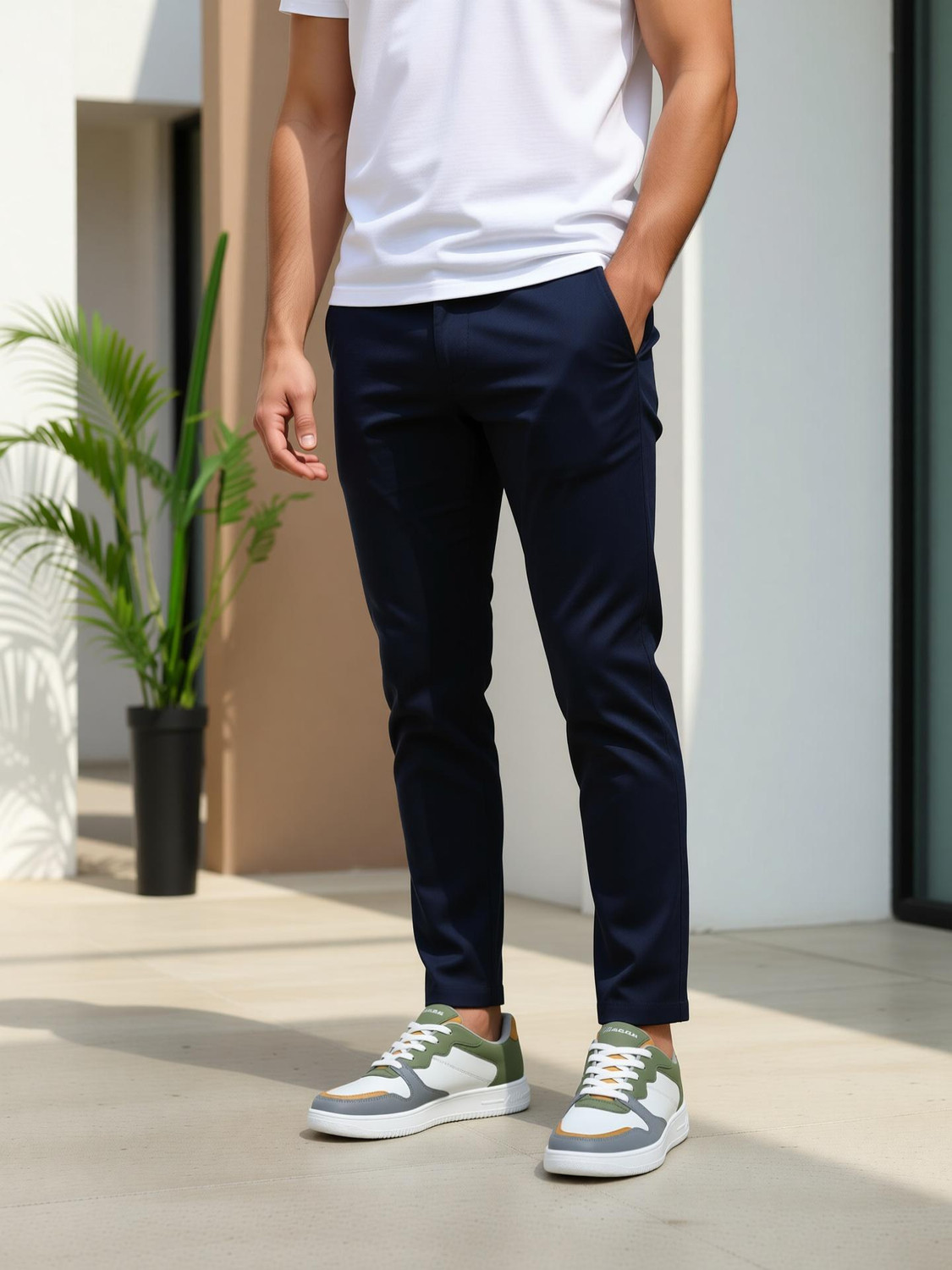 Image of Bacan Trendy Multicolored Casual Sneakers Sneakers For Men