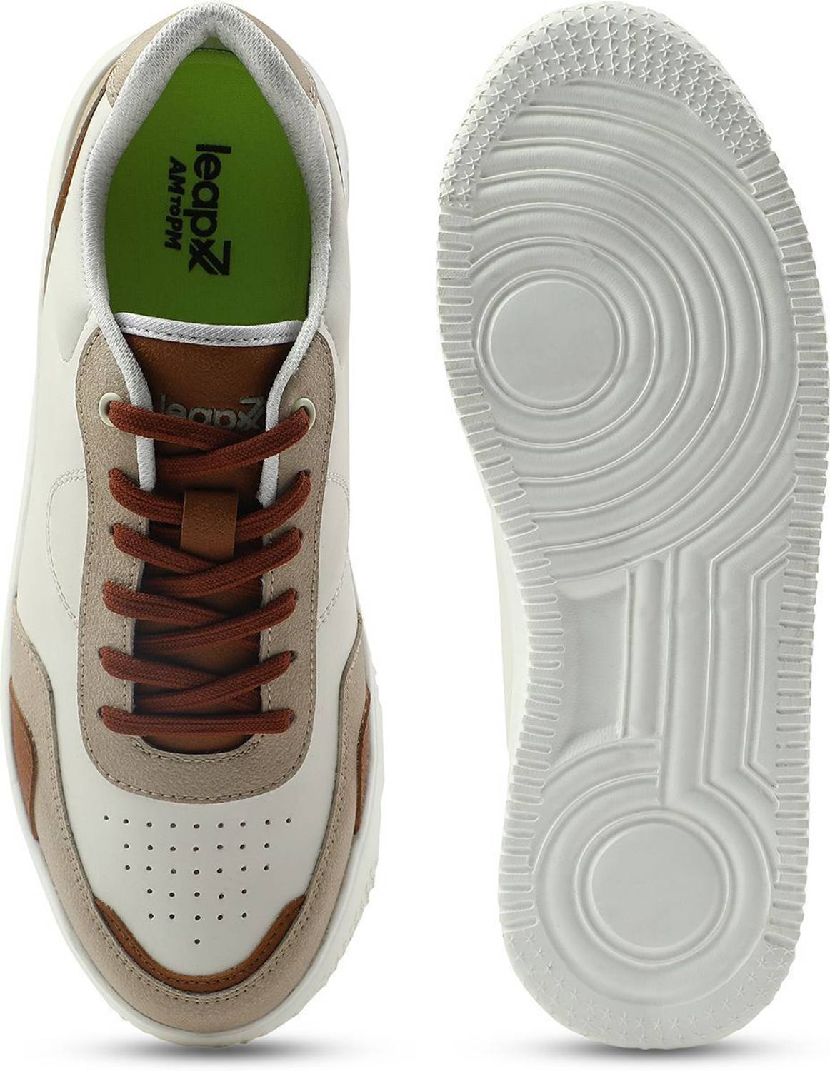 LIBERTY Casual Outdoor Sneakers For Men Brown - Image 5