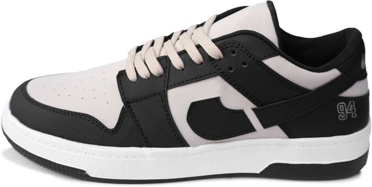 SK_Black Sneakers For Men - Image 5