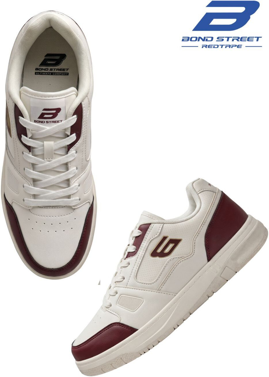 Image of Bond Street By Red Tape Men's Casual Sneakers | Lightweight, Comfortable & Durable Sneakers For Men
