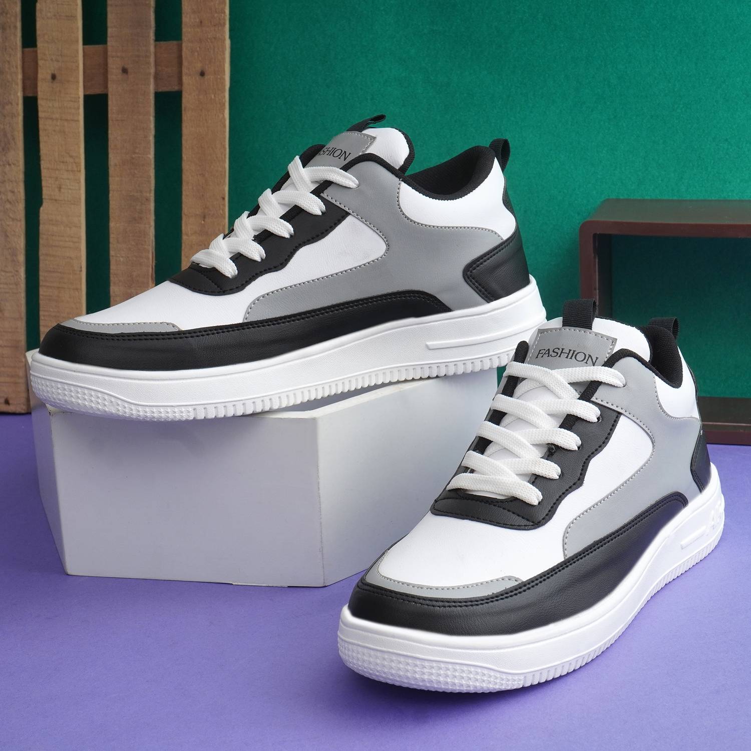 Bacan Multi Color Casual Sneakers For Men - Image 5