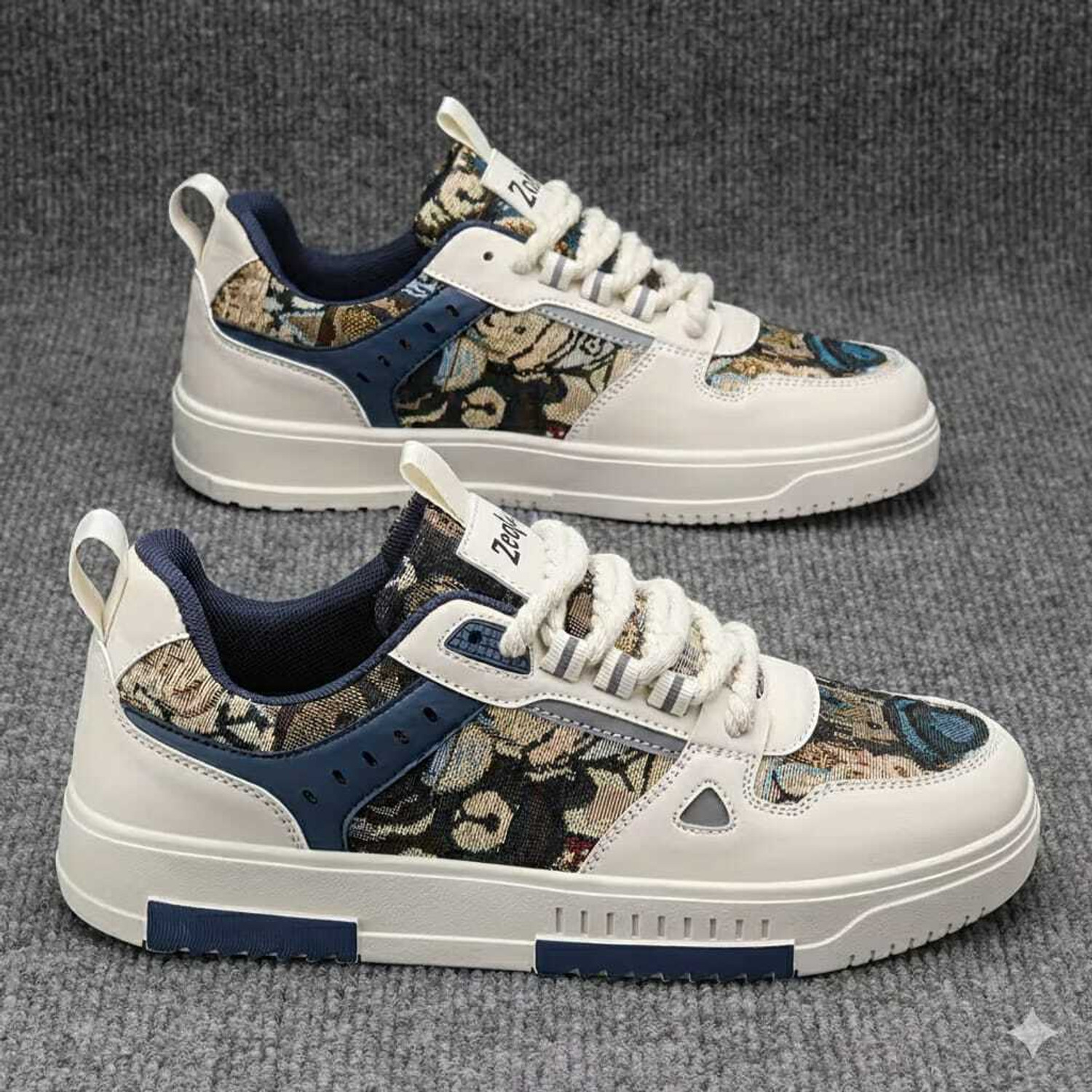 Image of Socklines Teddy Casual Shoes Men Lightweight Daily Use Sneakers Trendy College Outdoor Sneakers For Men