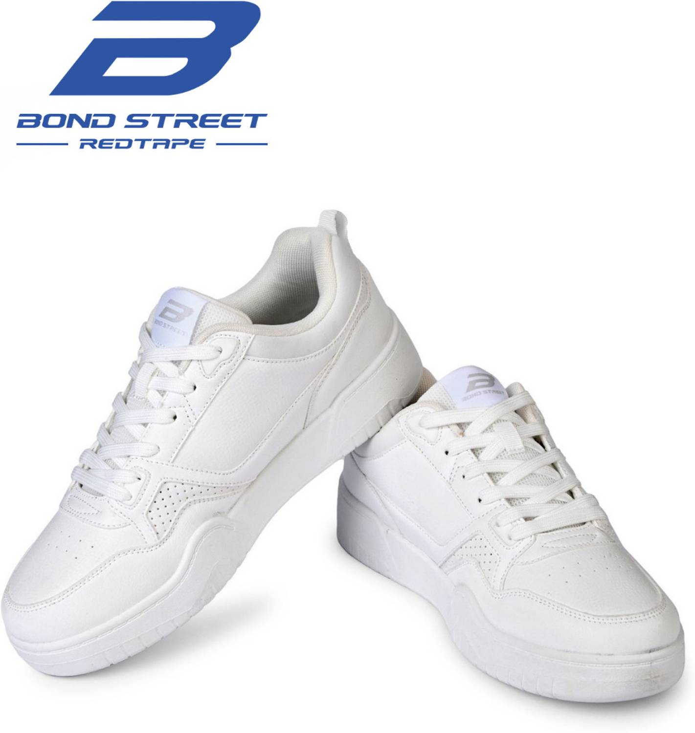 Bond Street Red Men's Casual Sneakers - Image 2