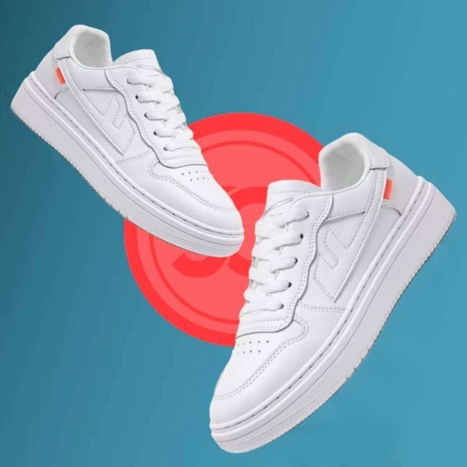 jootiyapa Men's White Sneakers - Image 5