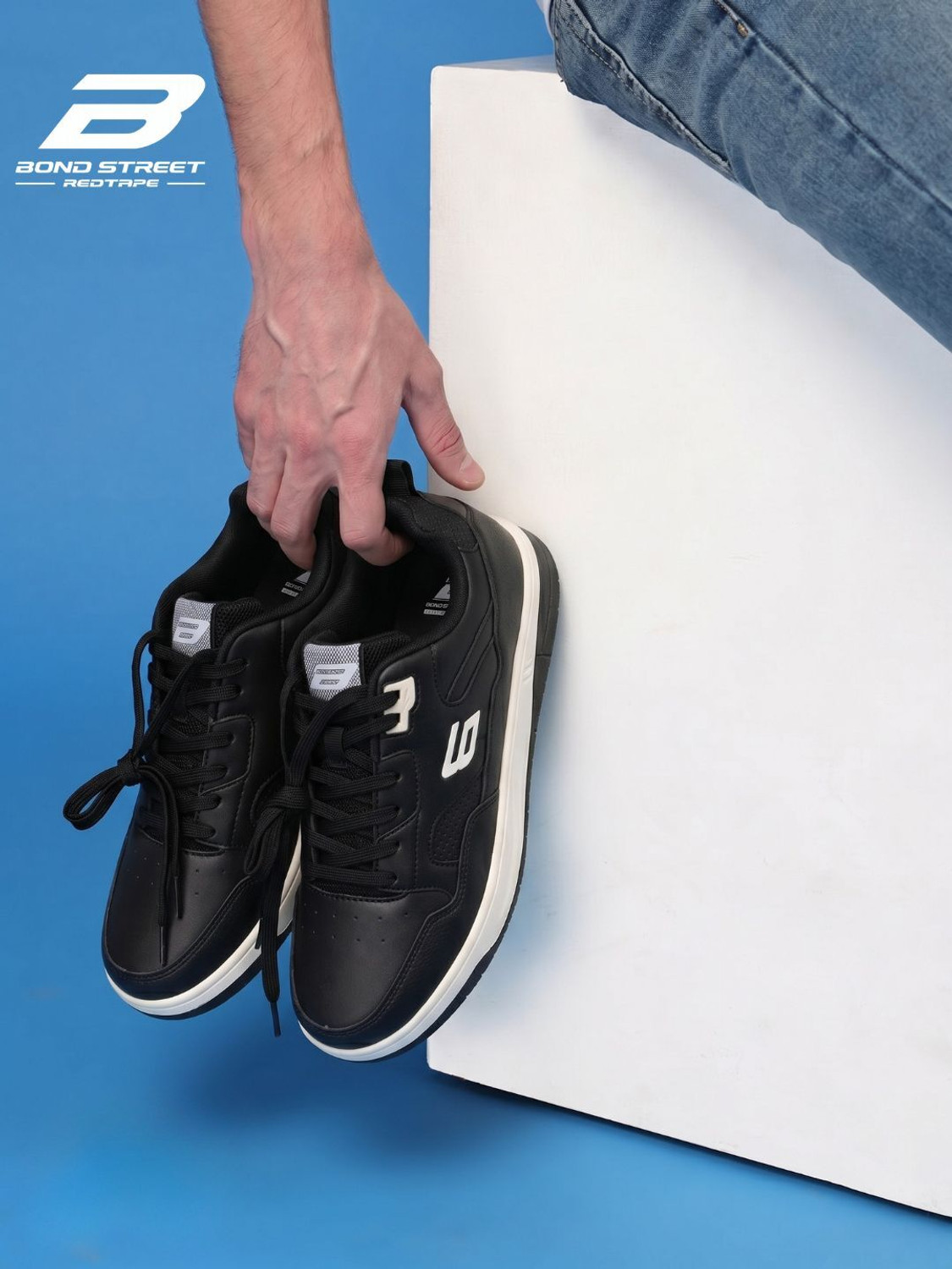 Image of Bond Street By Red Tape Men's Casual Sneakers | Lightweight, Comfortable & Durable Fashion Sneakers For Men