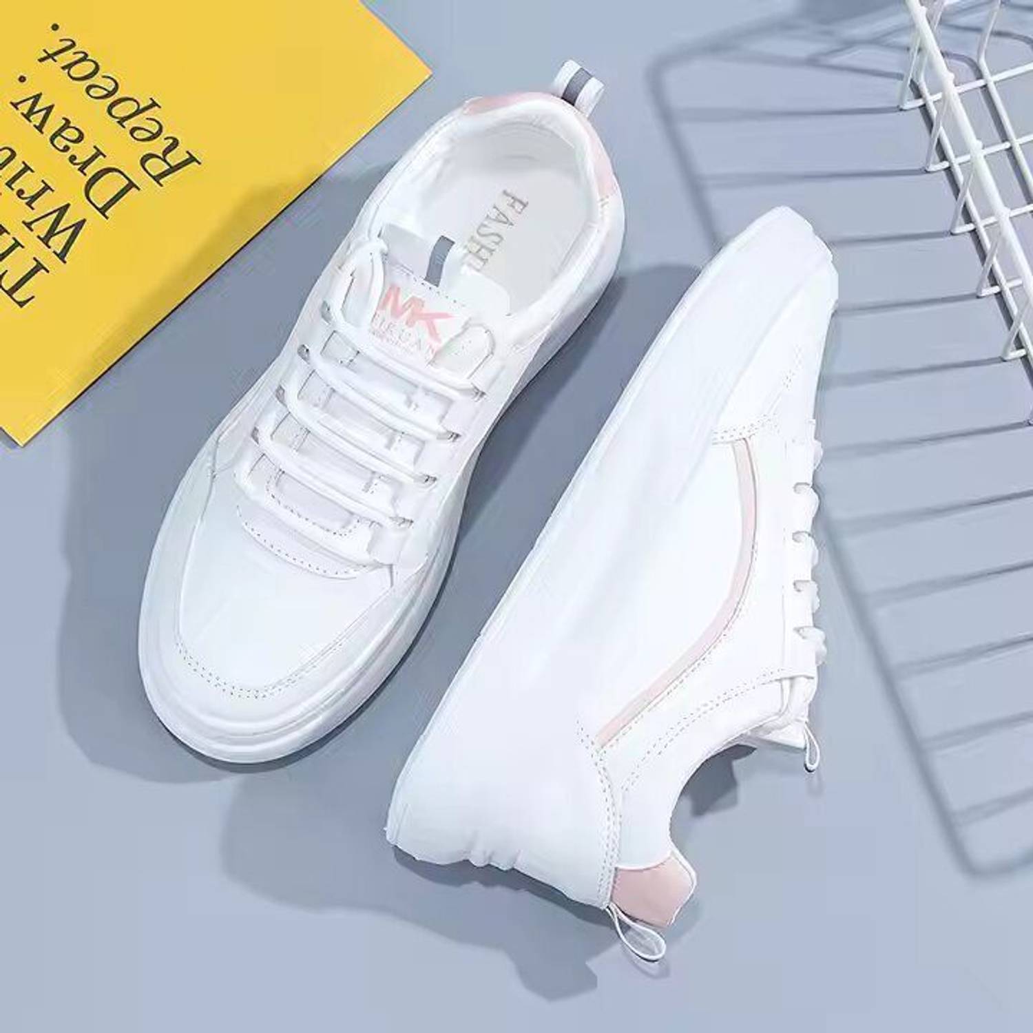 Layasa Casual White Sneakers for Girls & Women - Image 2