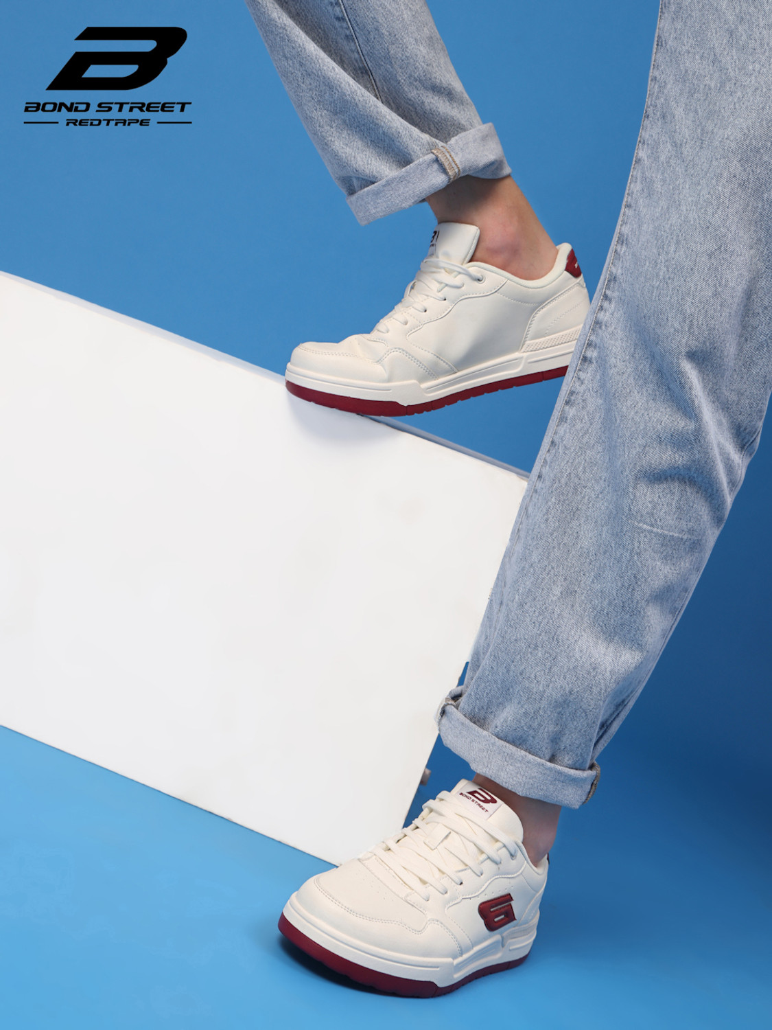 Image of Bond Street By Red Tape Men's Casual Sneakers | Stylish & Comfortable Fashion Sneakers For Men