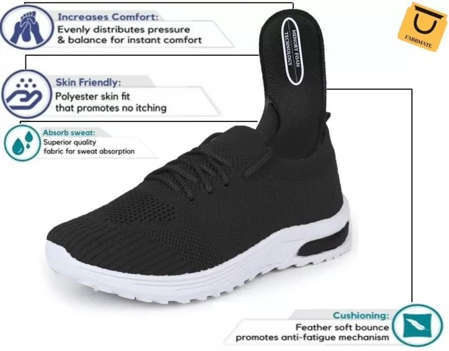 Image of Cordmans Women's Lightweight Sports Shoes | Stylish Running,Gym& Walking Sneakers Casuals For Women