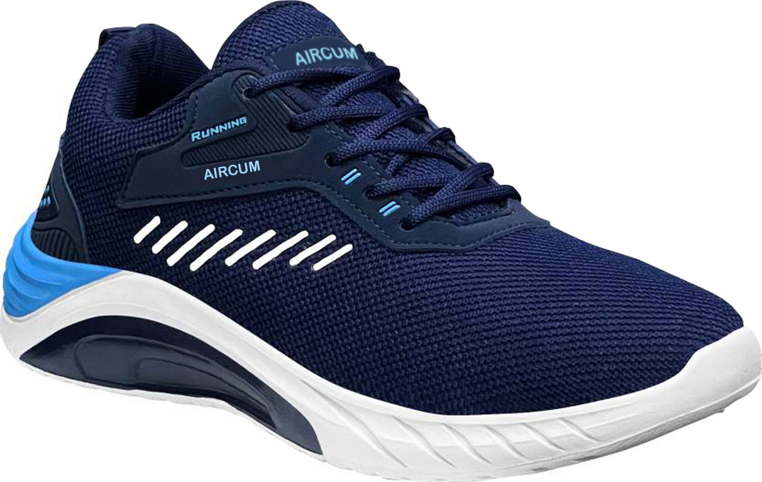 Image of Aircum Trendy Sports Running Running Shoes For Men (Blue, 8)