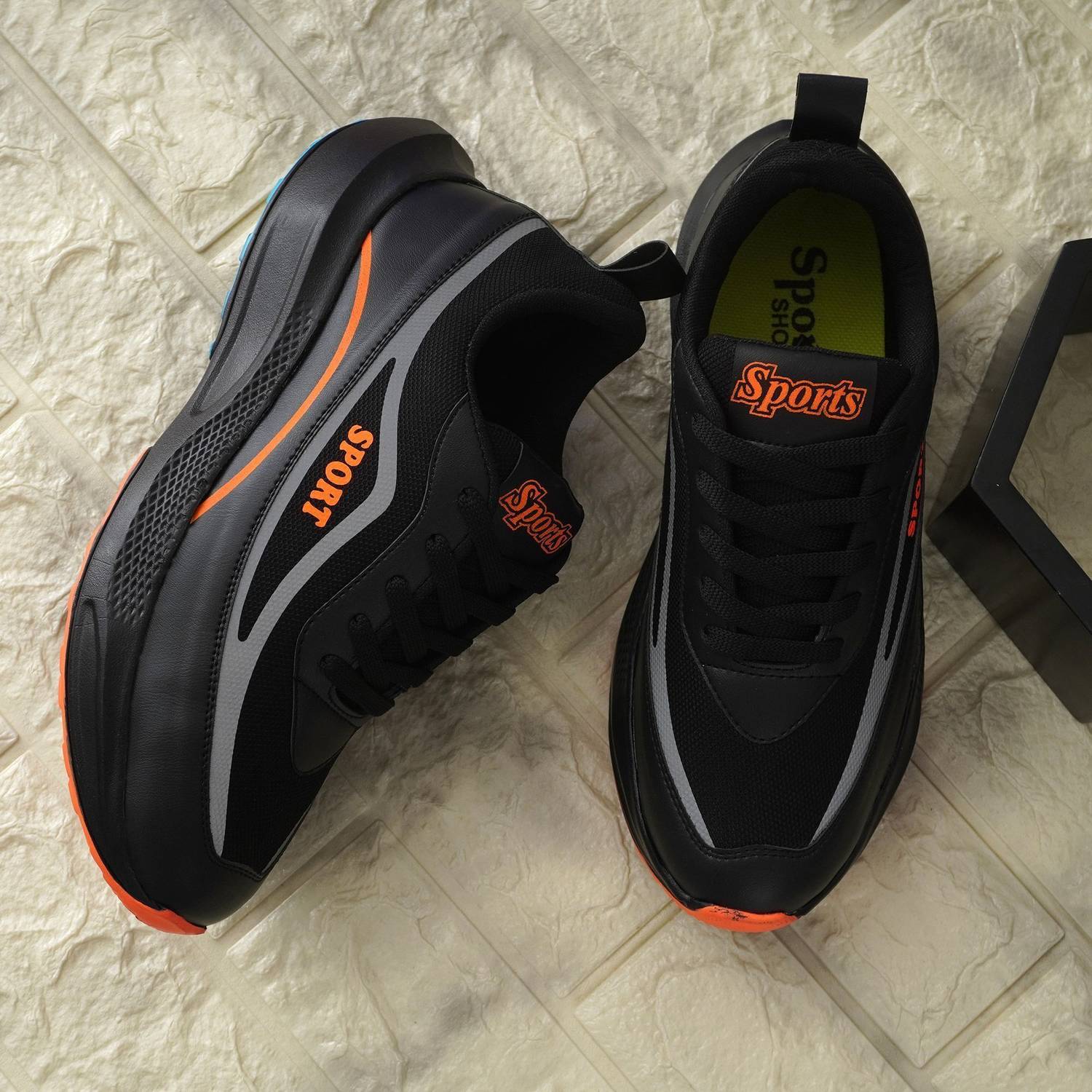 BOSS Black Running Shoes For Men - Image 1