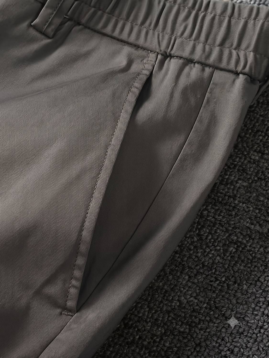 SEEWELL.in Men Dark Grey Cargo Shorts - Image 4