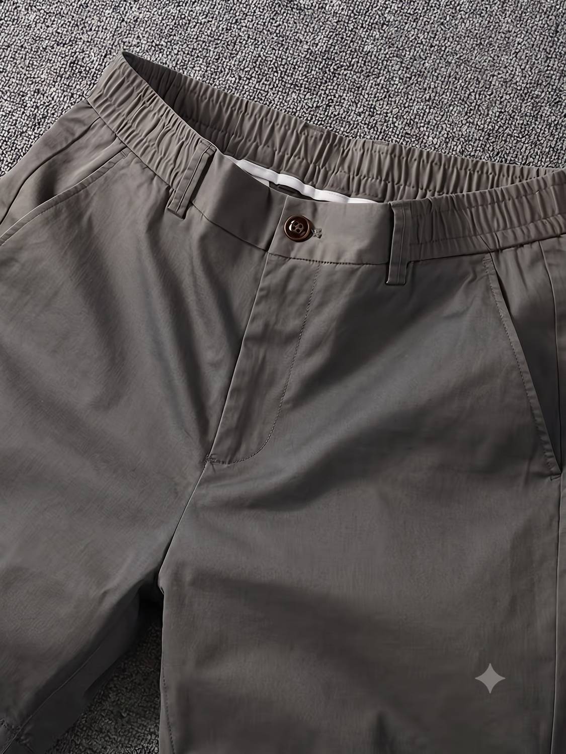 SEEWELL.in Men Dark Grey Cargo Shorts - Image 3
