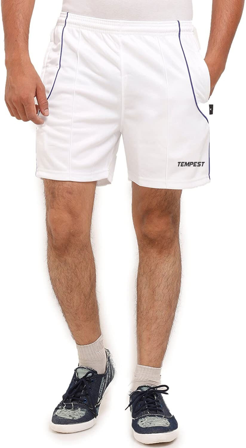 Image of Tempest Solid Men White Regular Shorts