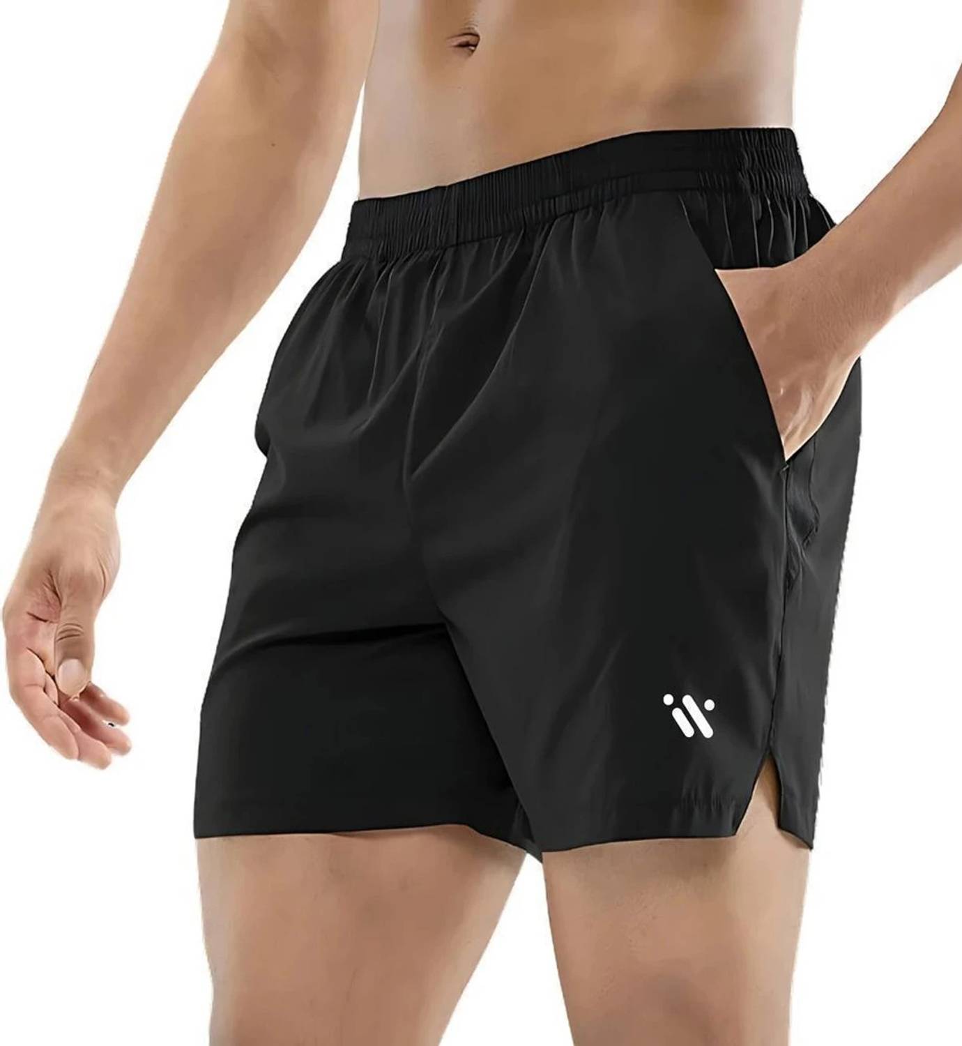 Presstyle Printed Men Black Regular Shorts