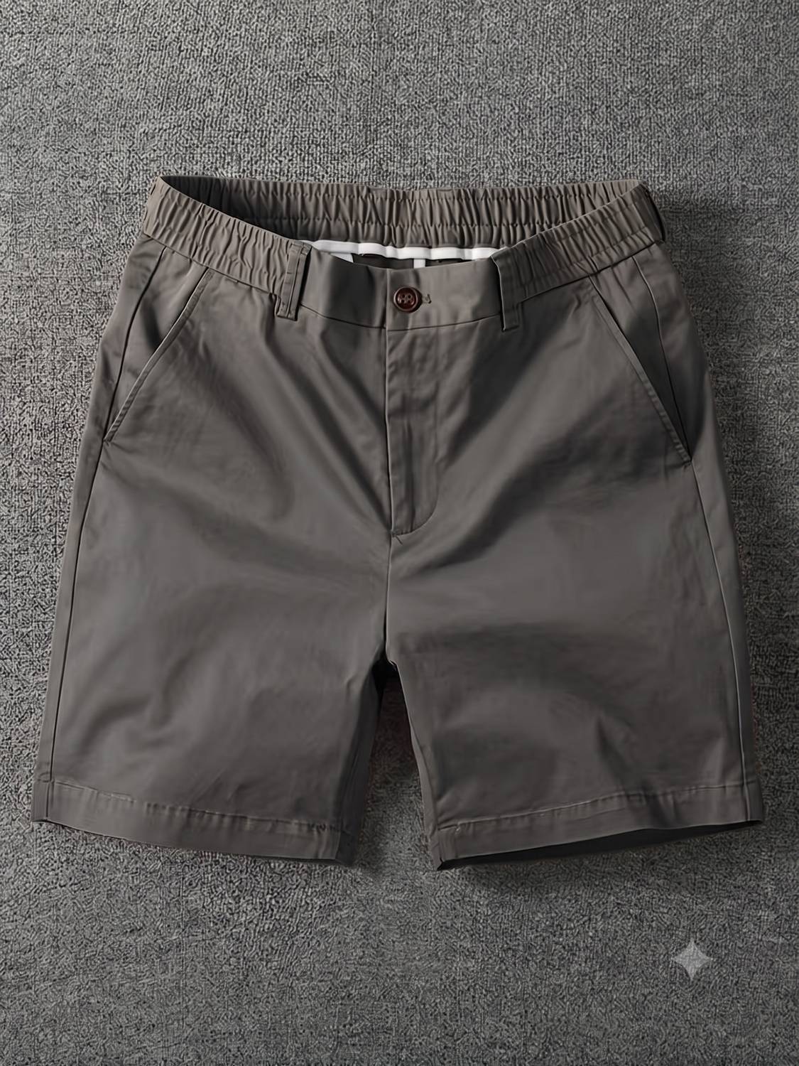 SEEWELL.in Men Dark Grey Cargo Shorts - Image 1