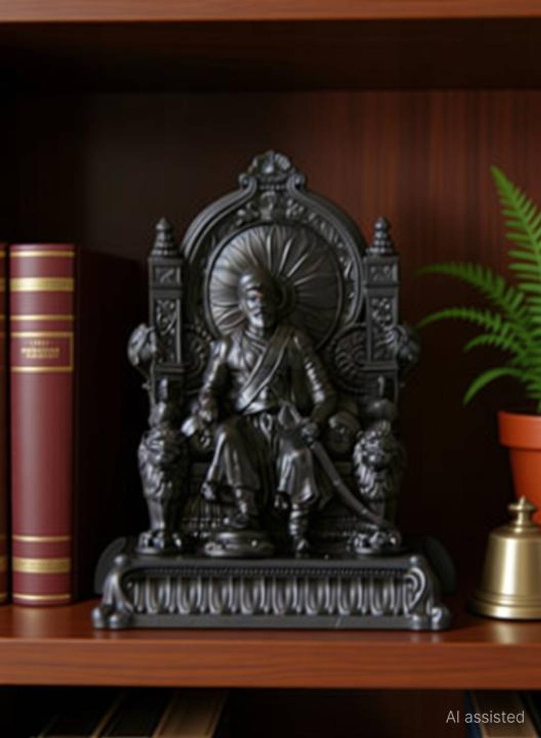 Bhaktinayak Chhatrapati shivaji maharaj Decorative Showpiece - 12 cm