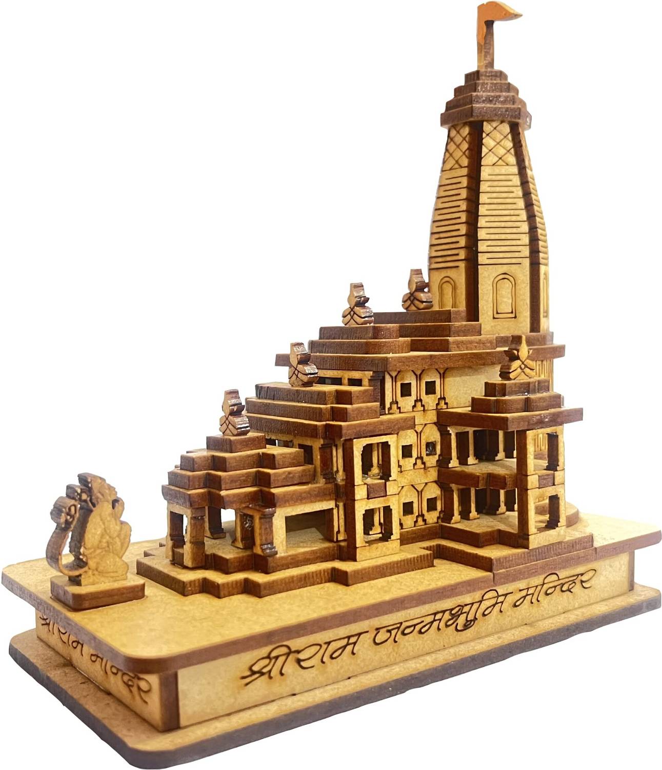 Om Craft tampal Engineered Wood Home Temple Price in India - Buy