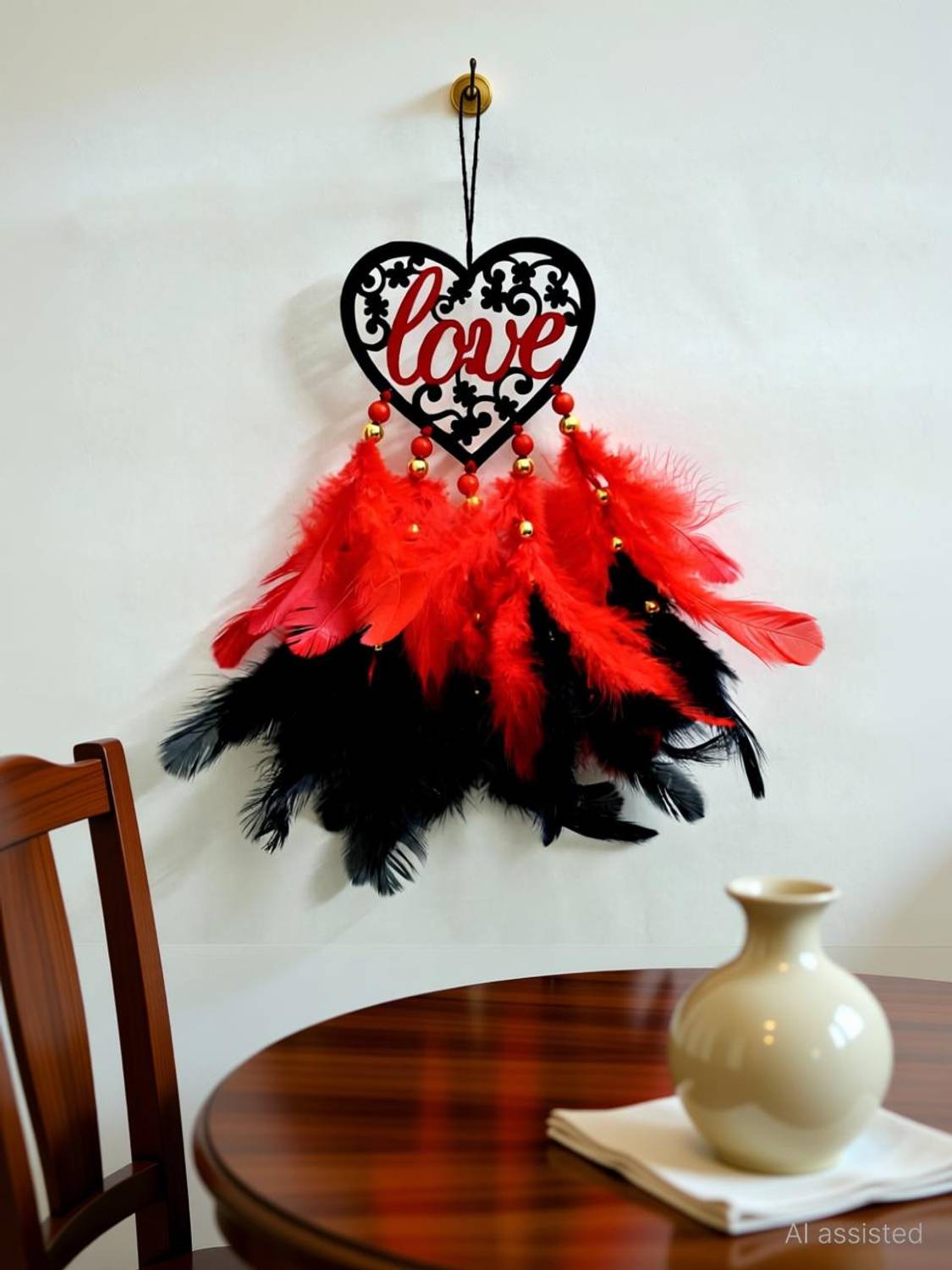 Artle Media Decorative and Beautyful Designer Dream Catcher For Car Hanging | Home Decor Decorative Showpiece - 20 cm
