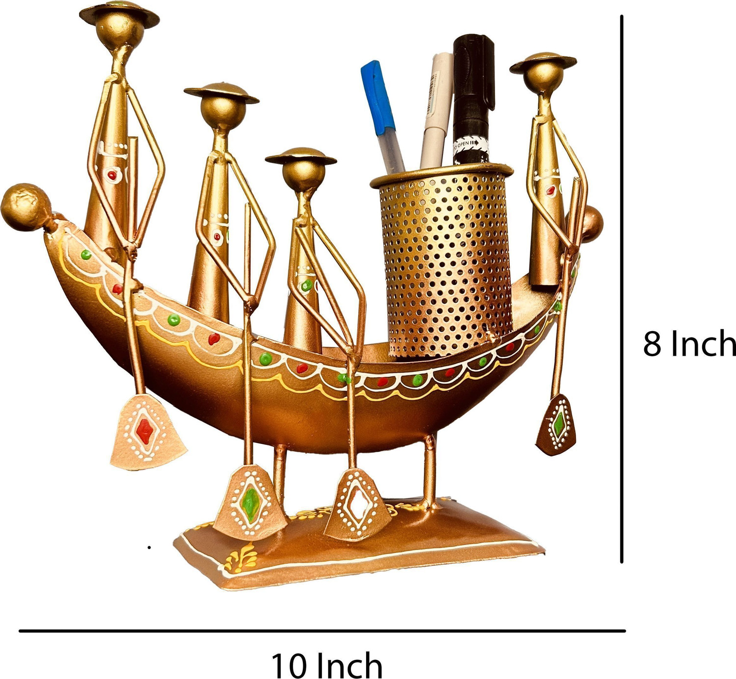 Image of Handicrafy pen stand Decorative Showpiece - 22 cm