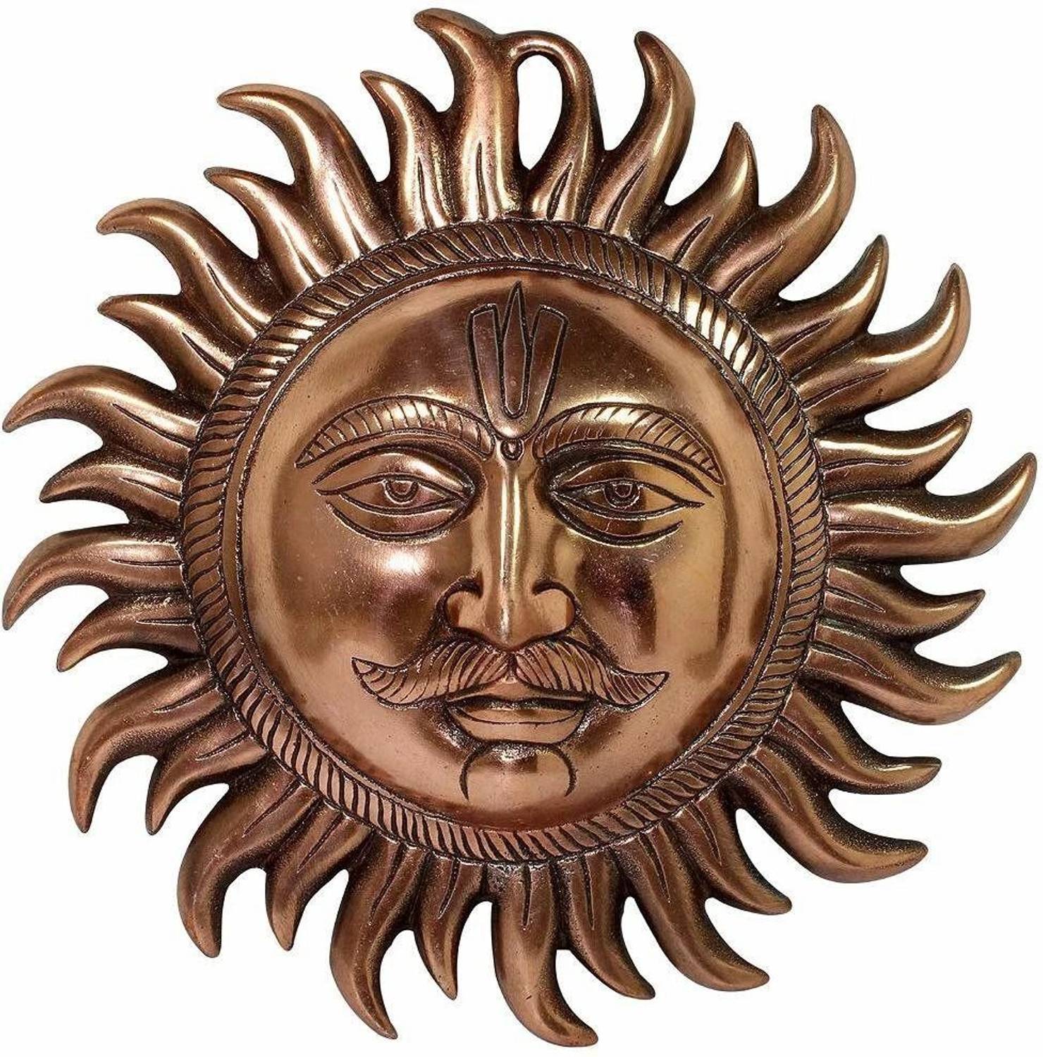 Bhavikaa Sun Face Idol Decorative Showpiece  -  25 cm