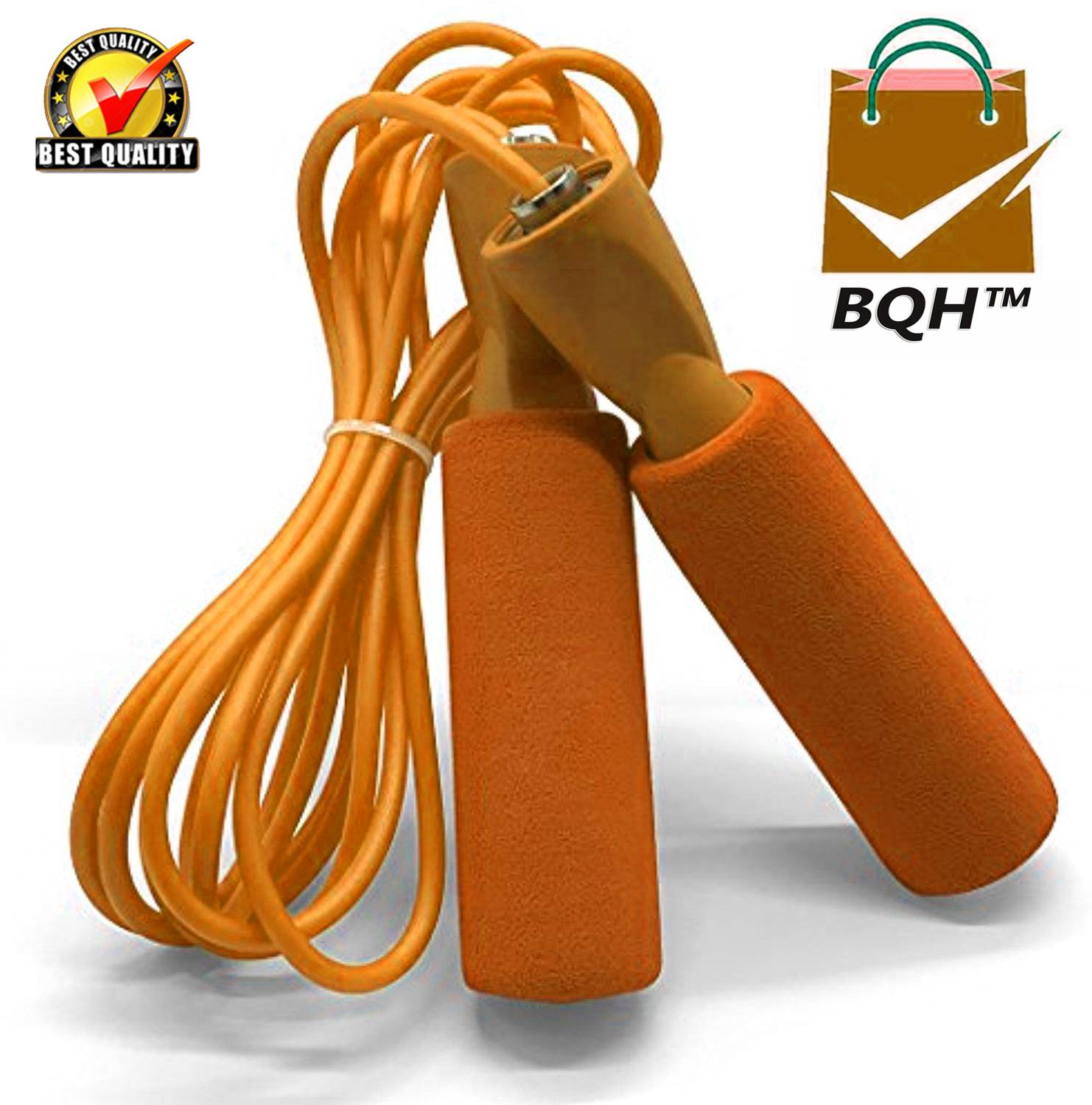 BQH Skipping Rope with Adjustable Height for Women and Men Jumping Rope for Kids Freestyle Skipping Rope