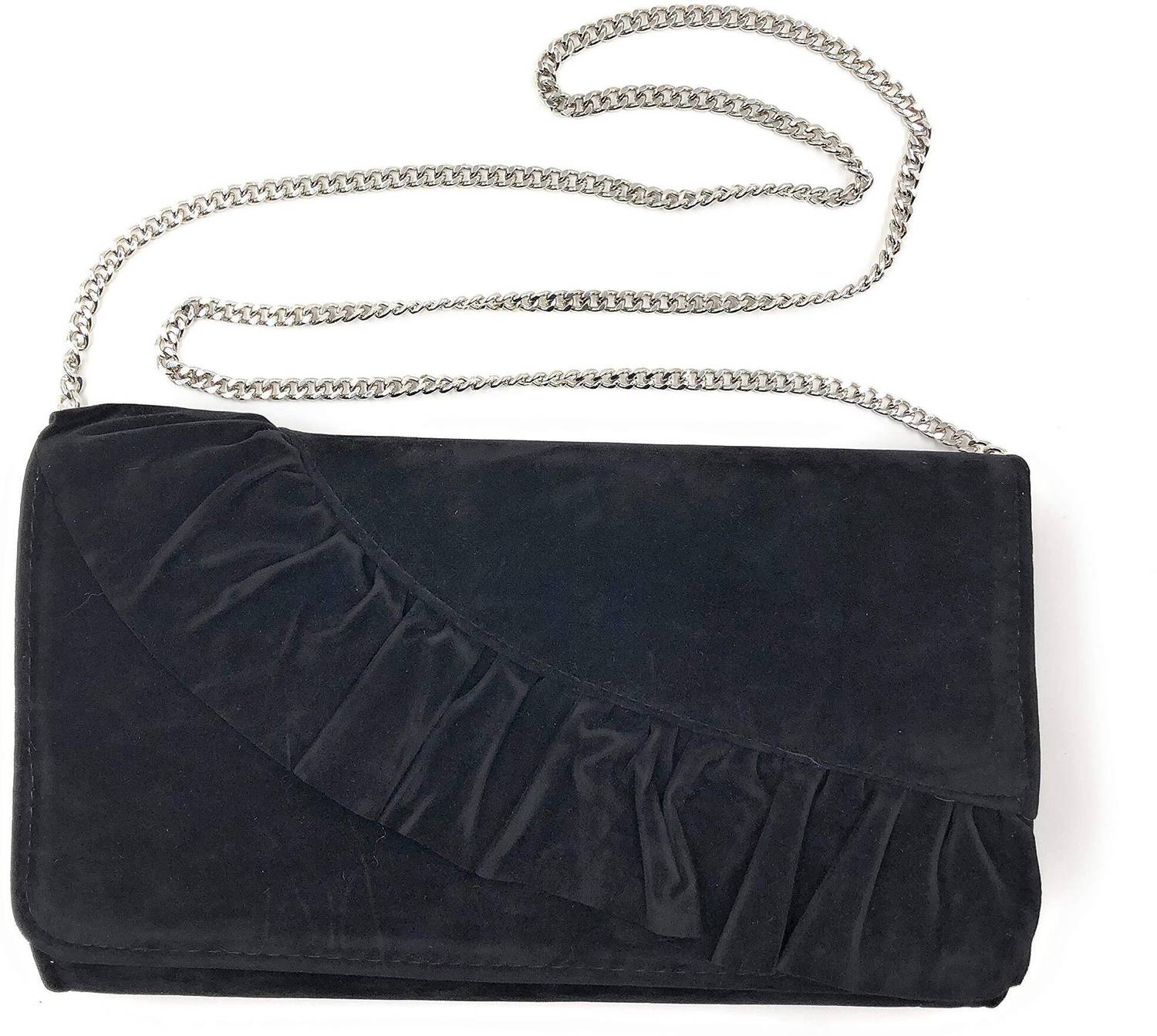 24x7eMall Casual Black Clutch
