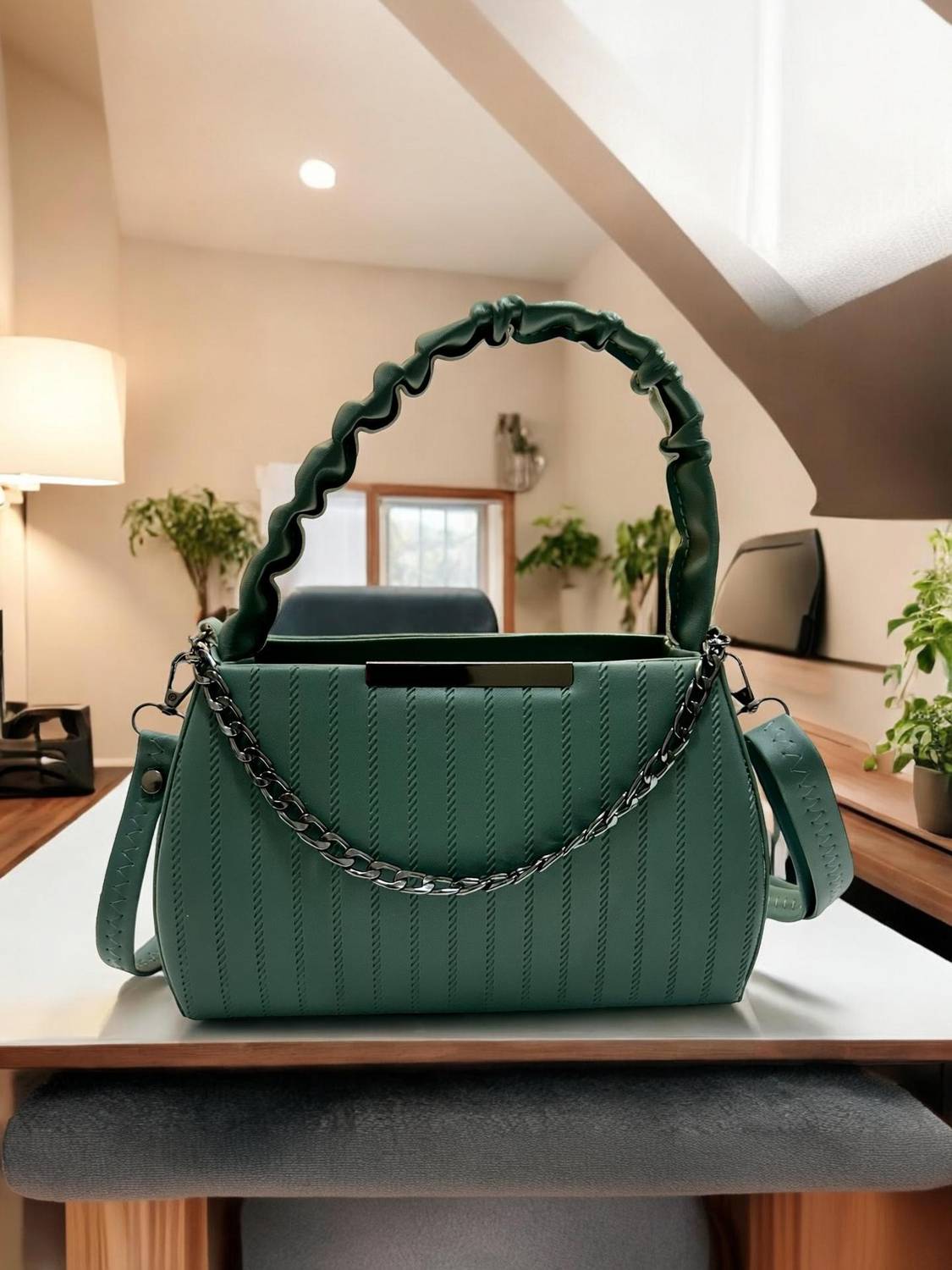 Carissa Green Sling Bag ling Bag for Women and Girls, Ladies Purse, Woman Handbag