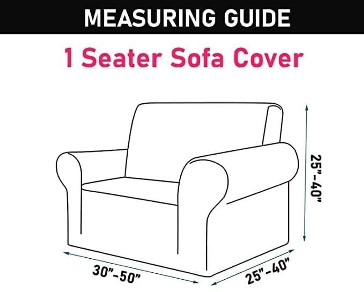 Image of igi Polyester 3+1+1 Seater Sofa Plain Cover