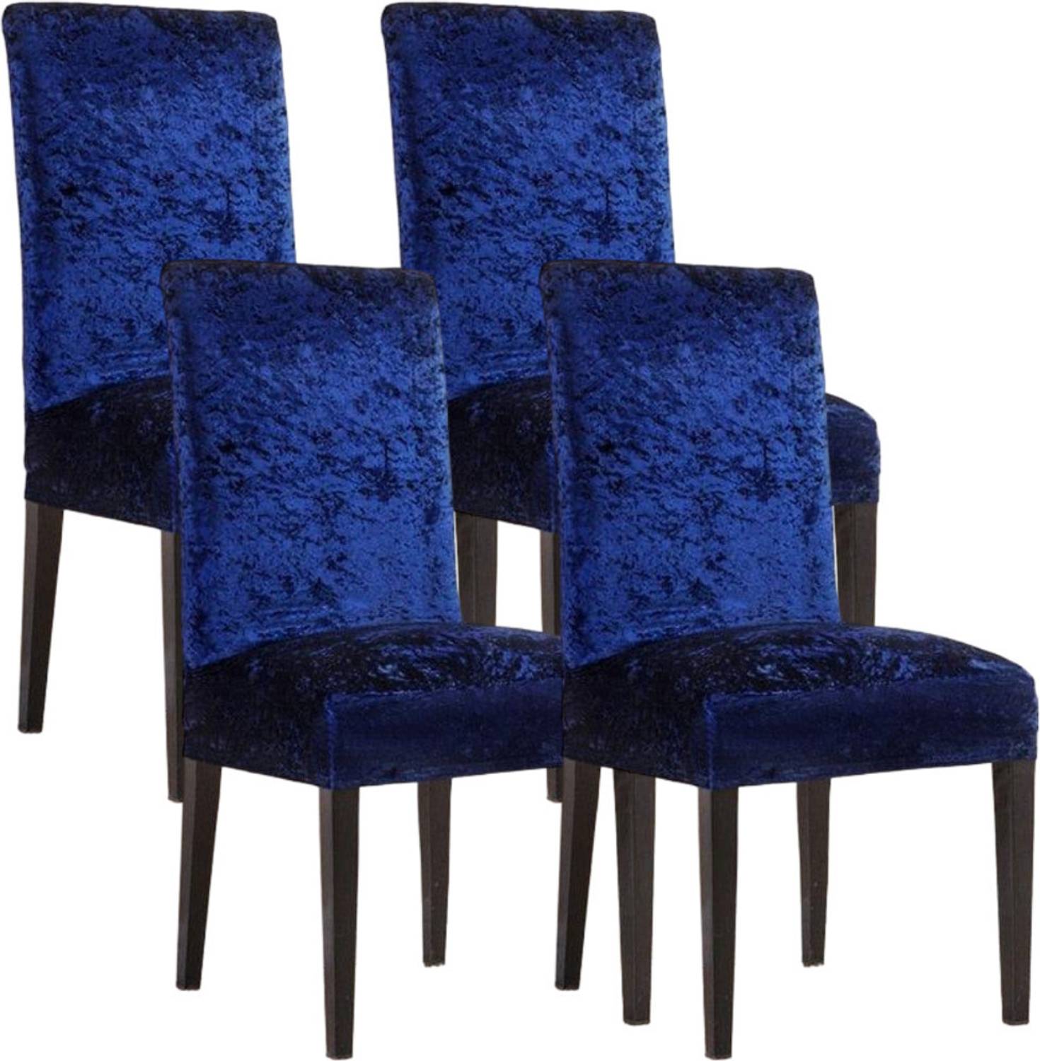 Aranaya Decore Velvet 1 Seater Chair Plain Cover