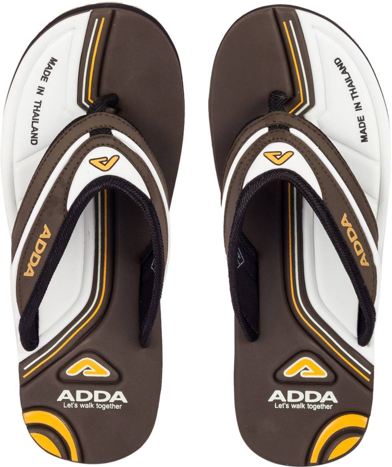 Adda Men Omega-02 Green Flip Flops - Image 2