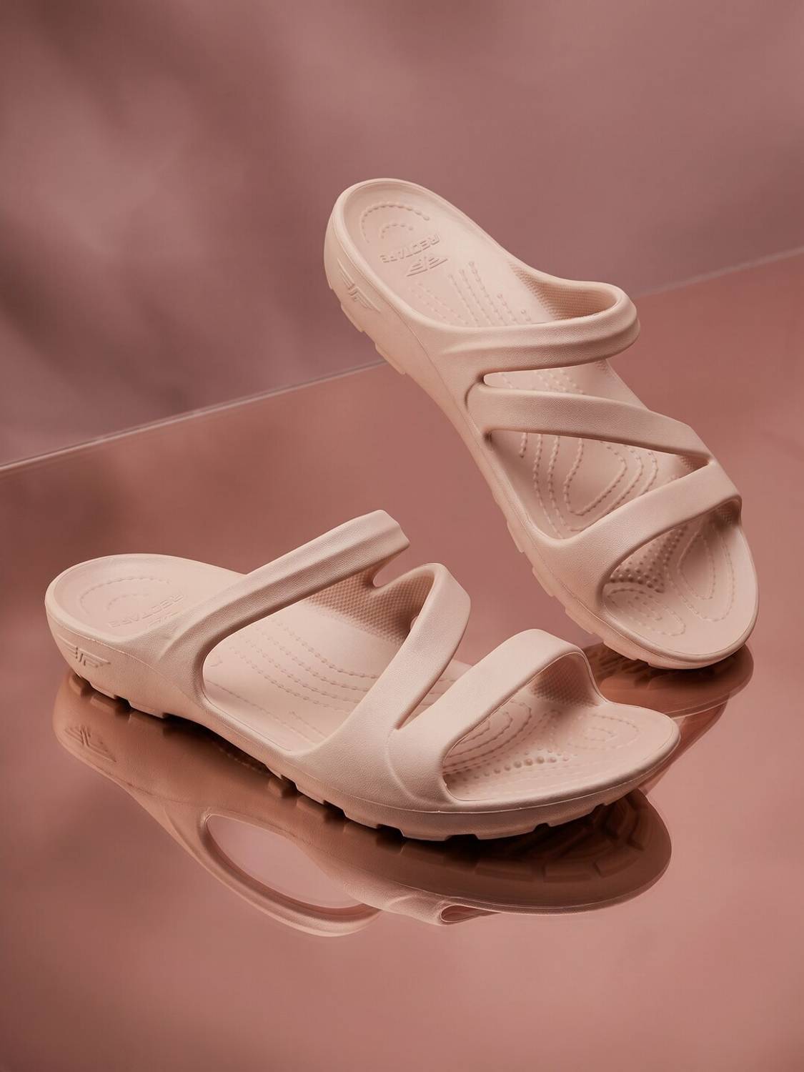 REDTAPE Women Slides (Beige , 4)