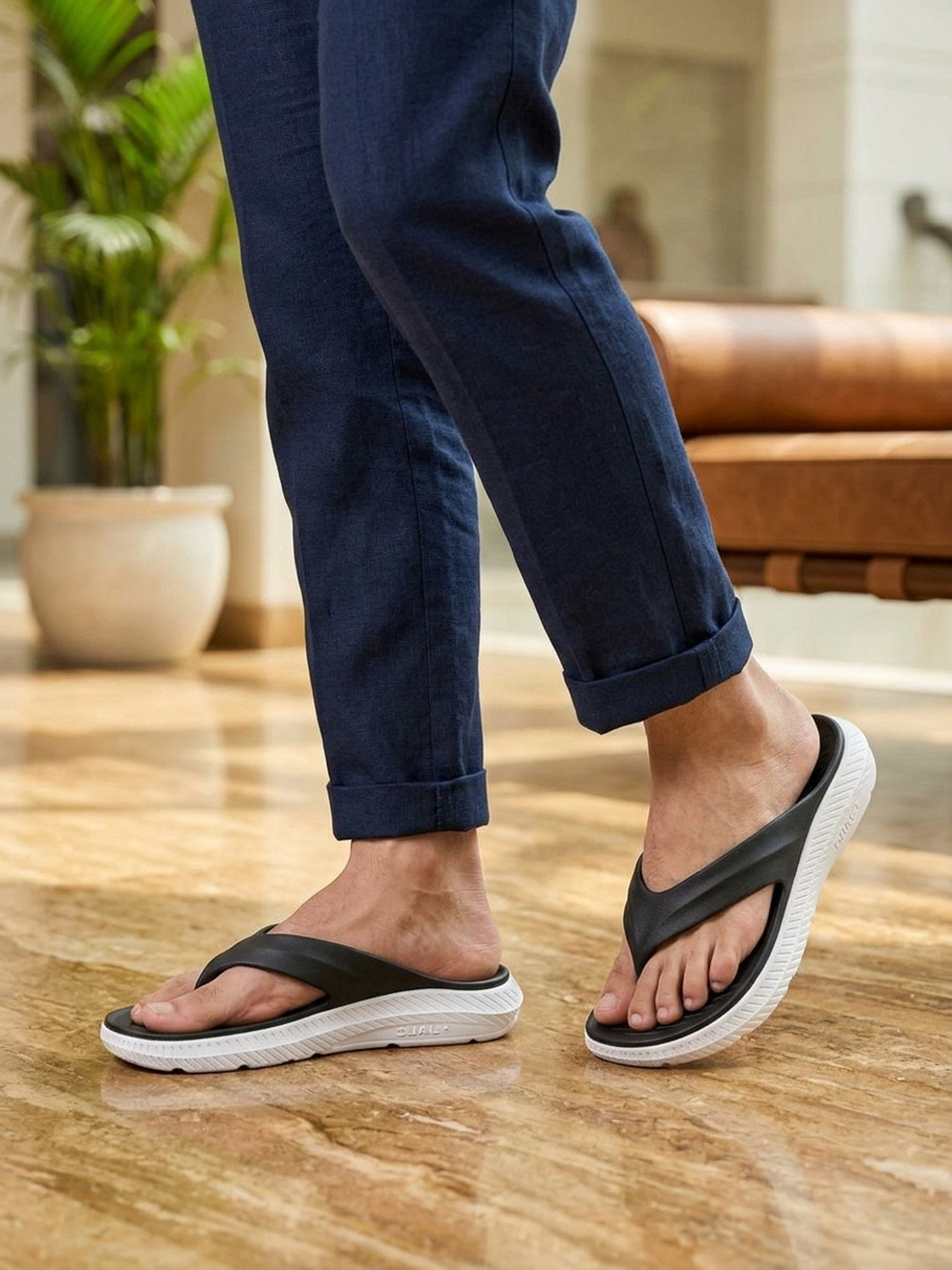 Image of RED TAPE Men Flip Flops