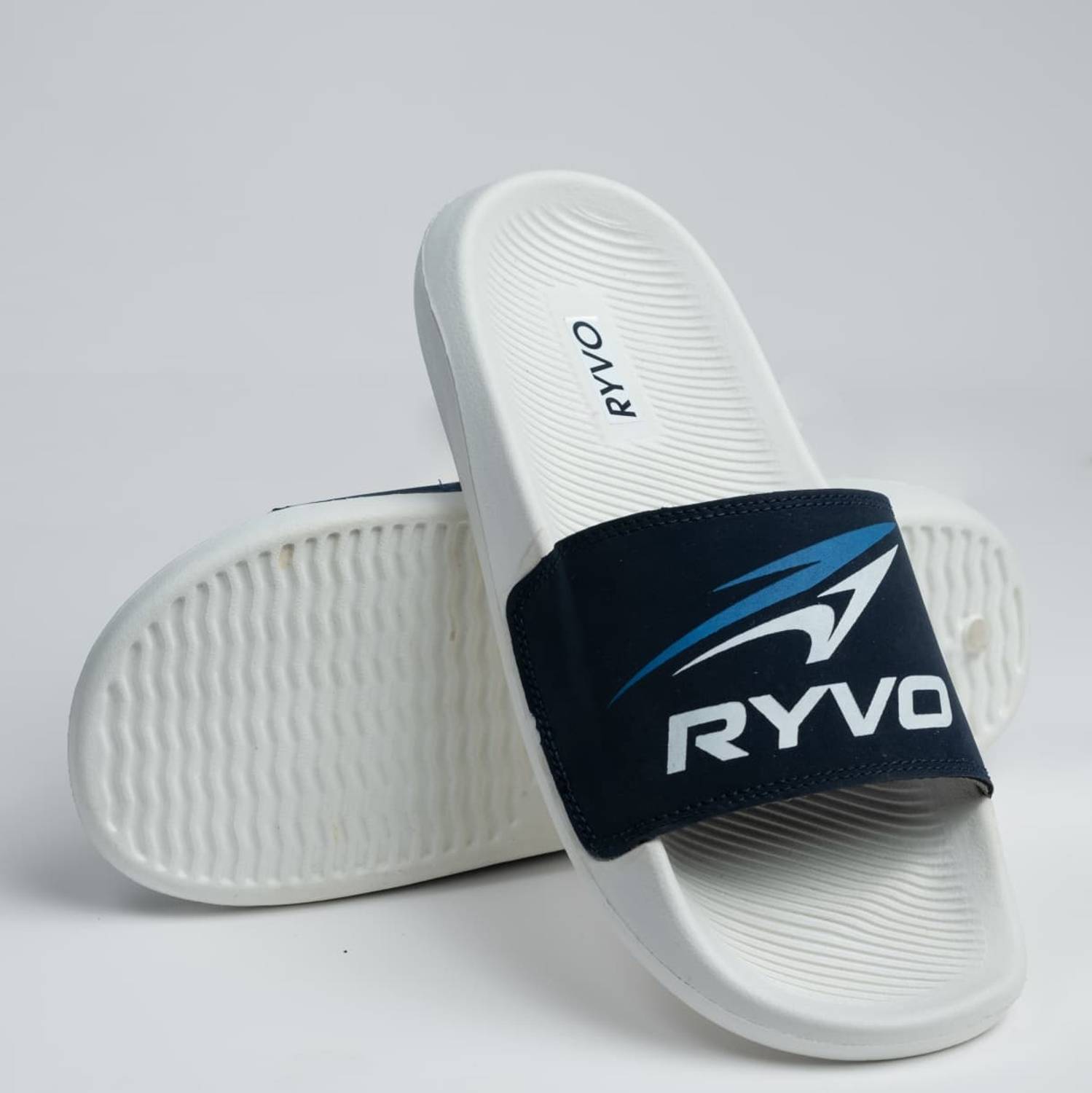 RYVO Men Flip Flops Blue - Image 5