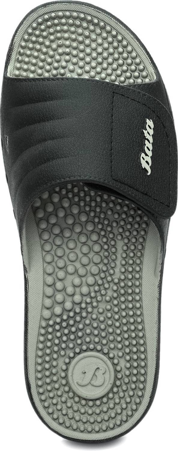 Bata Men Black Slides - Image 5