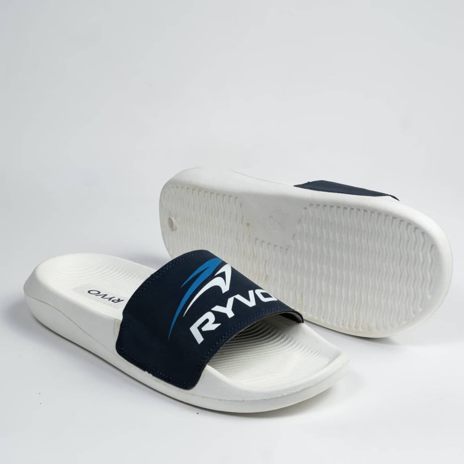 RYVO Men Flip Flops Blue - Image 2