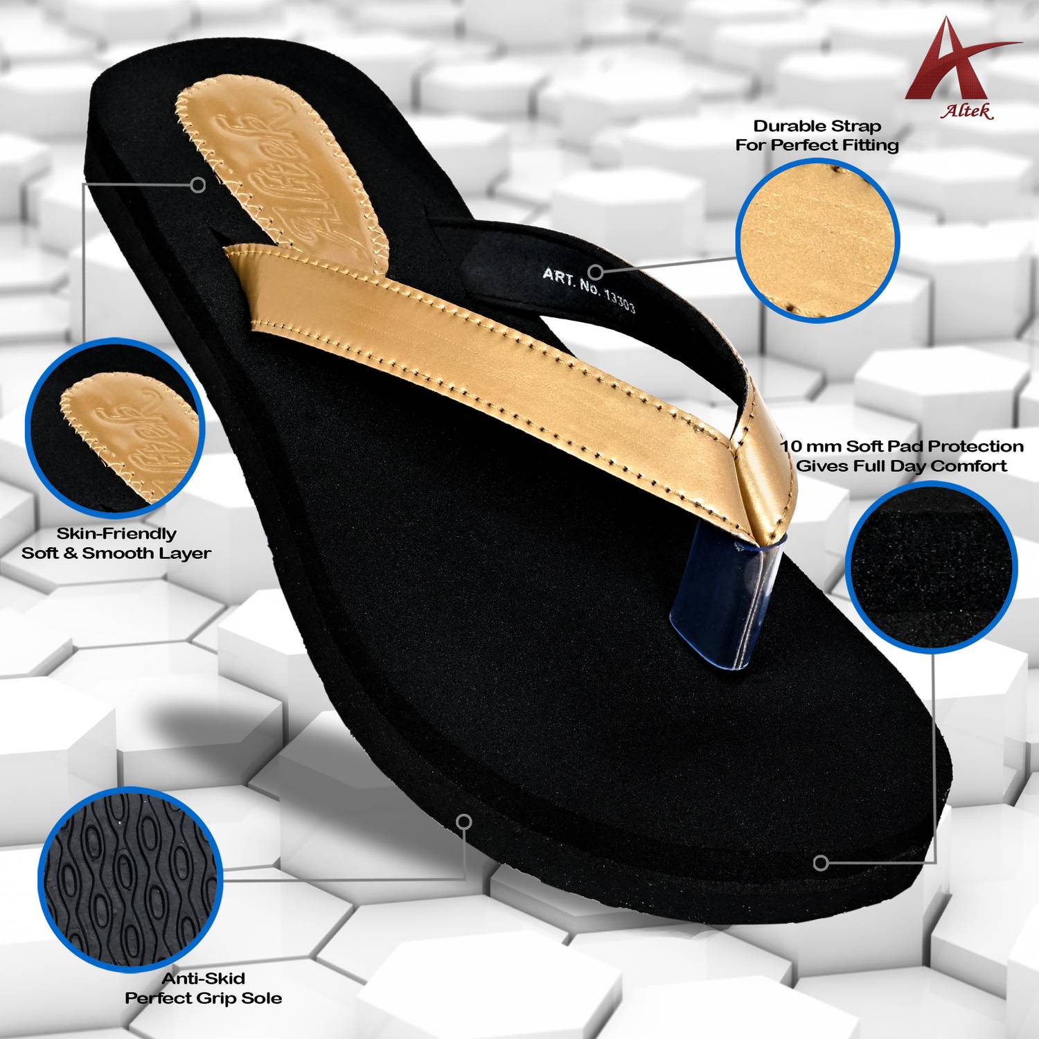 Altek Women Flip Flops