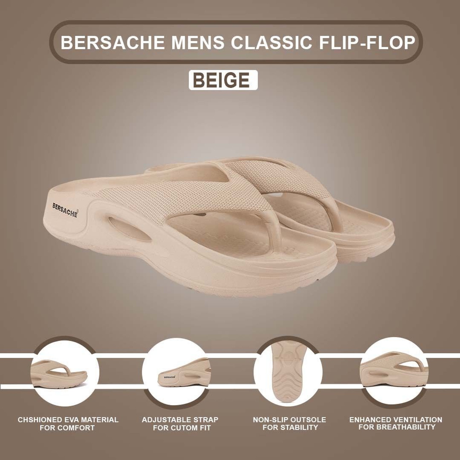 Image of Bersache Flip Flops