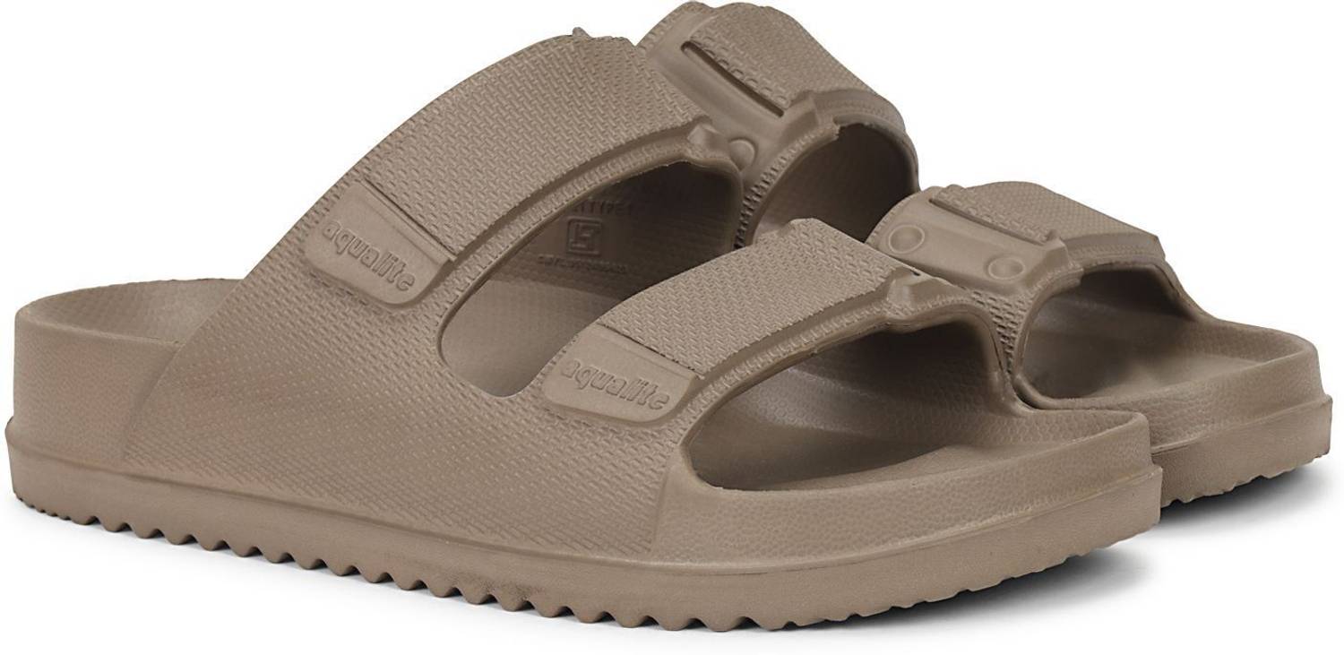 Aqualite Men Slides Brown - Image 2