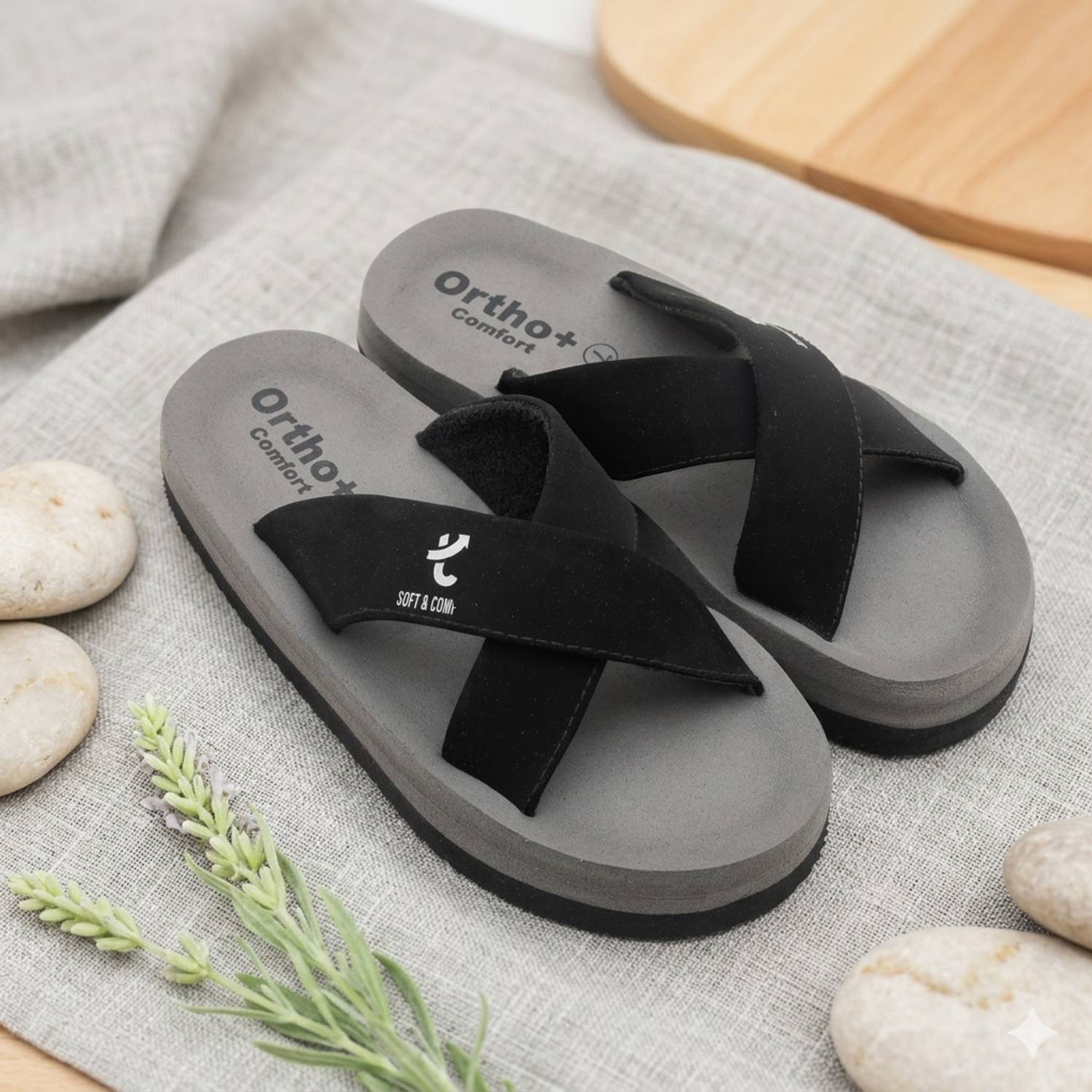 trendy footwear Men Slides Gray - Image 4