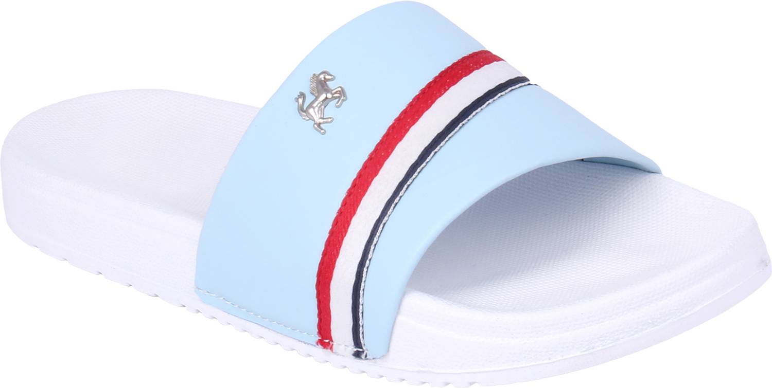 Foot Print Men Slides Multicolor - Image 2